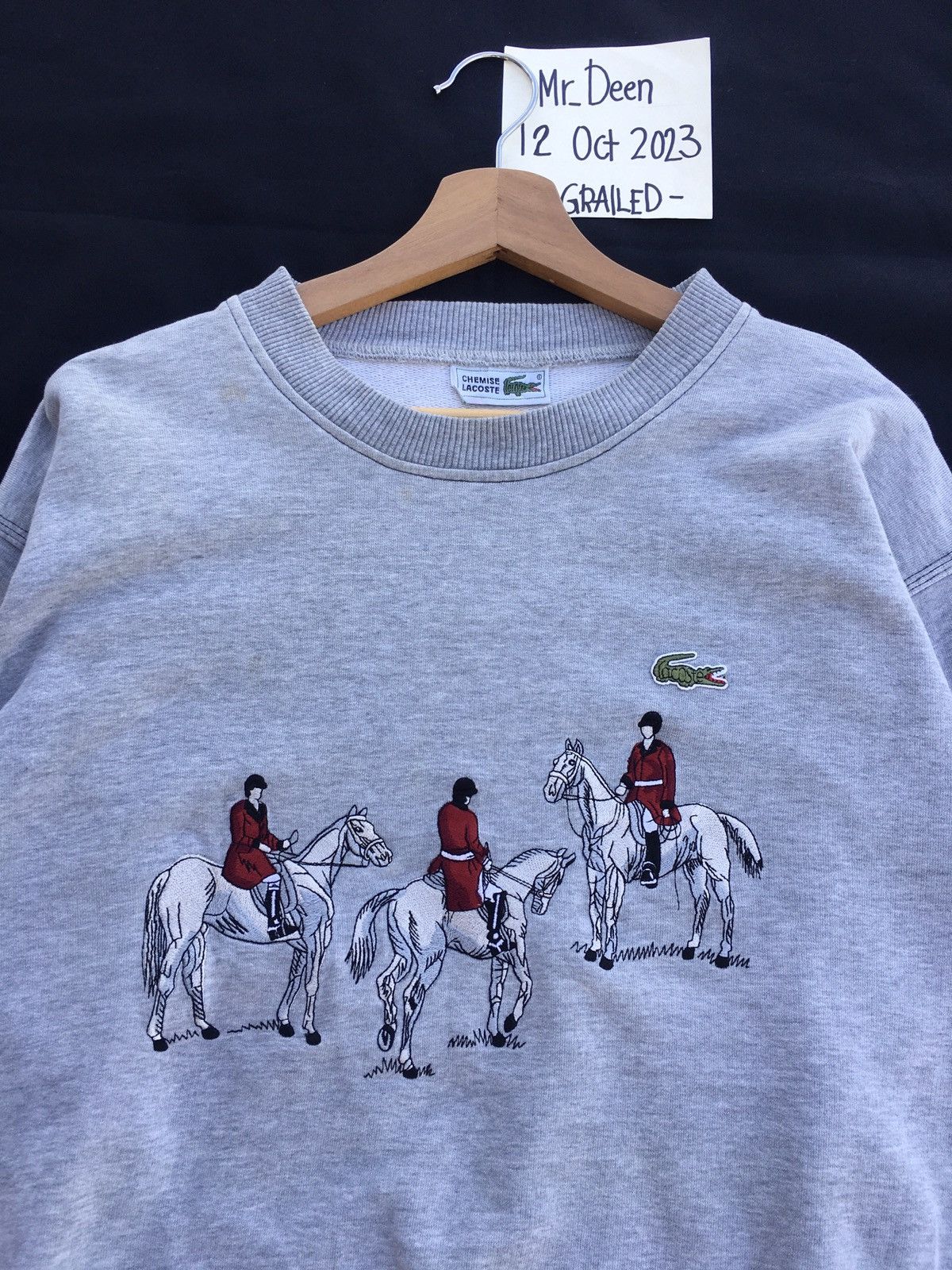 Lacoste Rare Vintage Lacoste Sweater Size US L / EU 52-54 / 3 - 7 Thumbnail