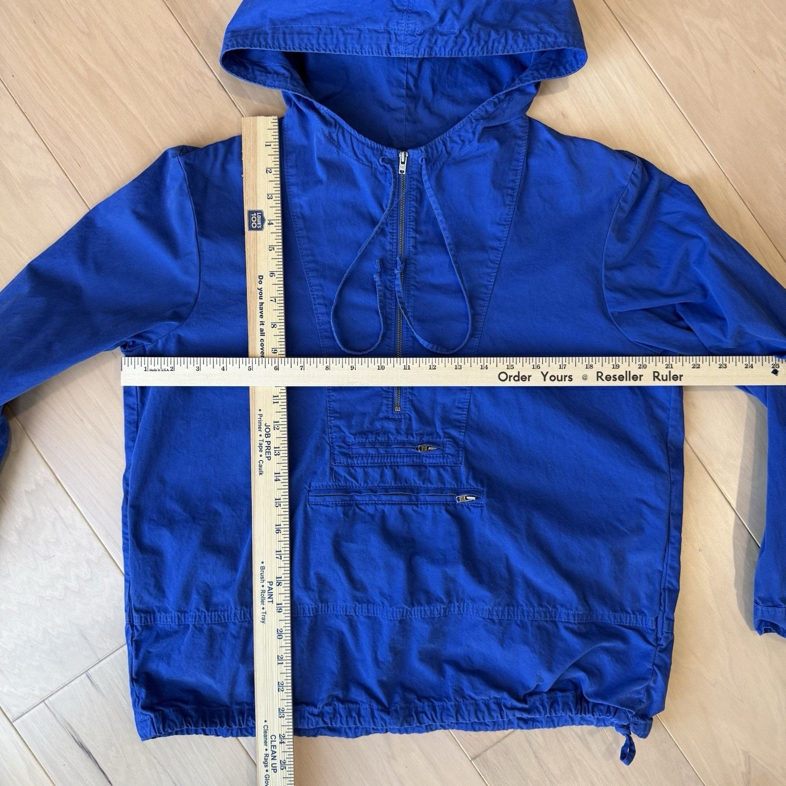 J.Crew J Crew Anorak Small Blue 1/2 Zip Cotton Pullover Heritage Size US S / EU 44-46 / 1 - 3 Thumbnail