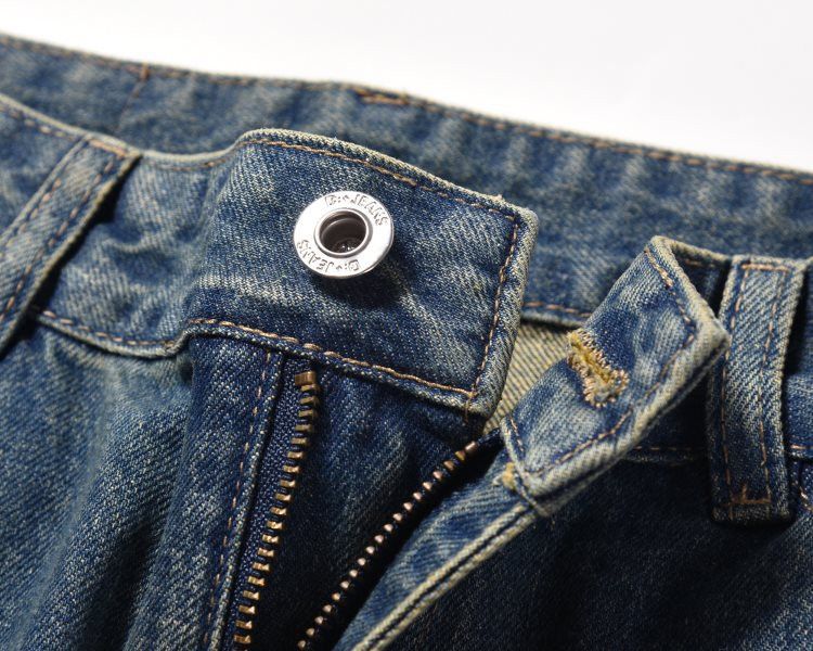 Japanese Brand × Jean Street wide-leg blue wash patchwork cargo jeans y2k Size US 32 / EU 48 - 4 Thumbnail