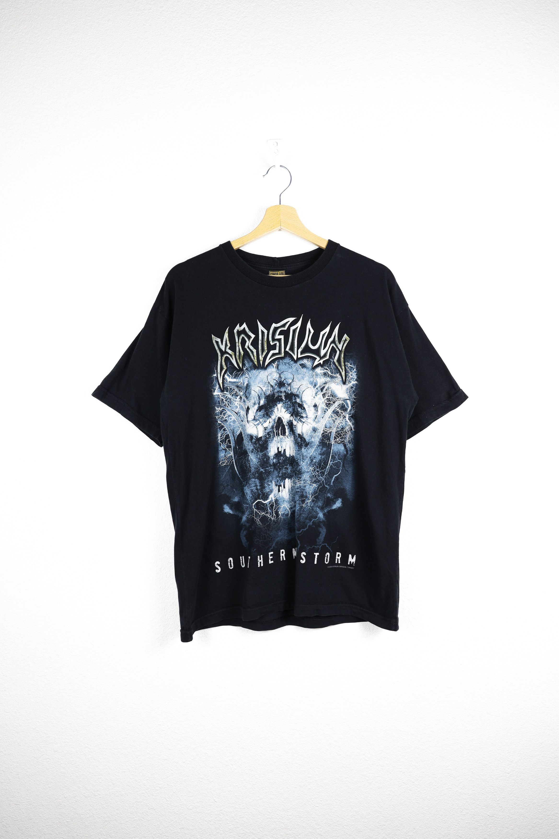 Band Tees Vintage Krisiun Southern Storm Merch Tee Tshirt Satanic 666 Size US M / EU 48-50 / 2 - 1 Thumbnail