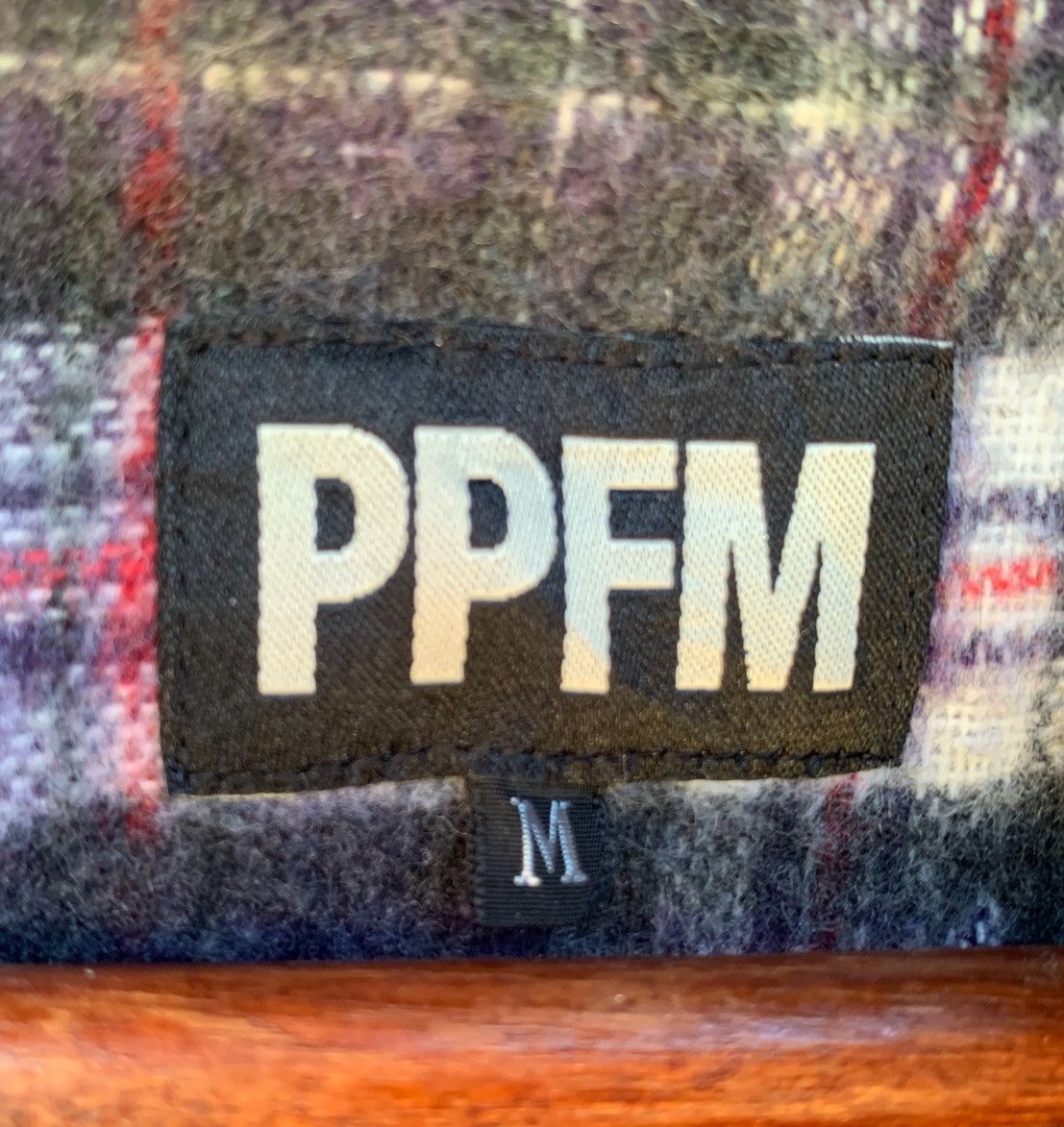 Japanese Brand PPFM PLAID WOOL FULL ZIPPER JACKET Size M / US 6-8 / IT 42-44 - 11 Thumbnail