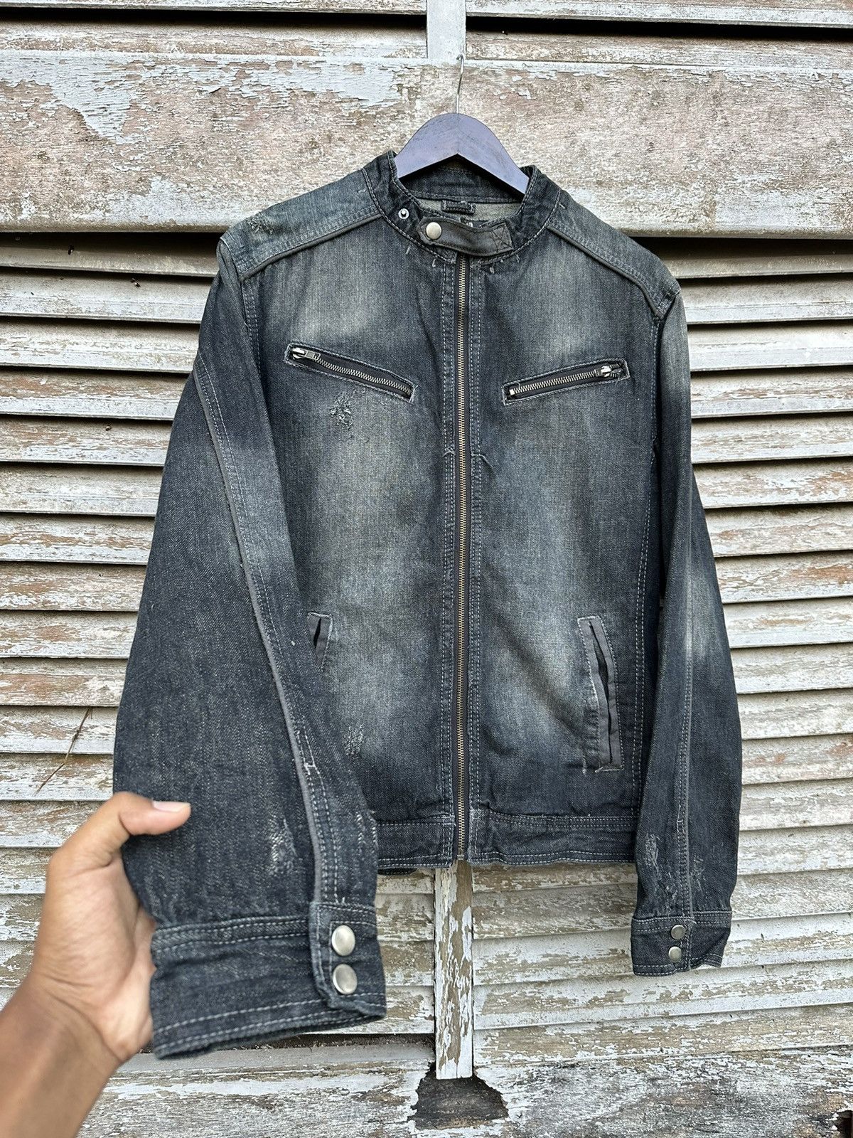 Vintage 👹Vintage Nylus Clothing Detroit Jacket Size US M / EU 48-50 / 2 - 6 Thumbnail