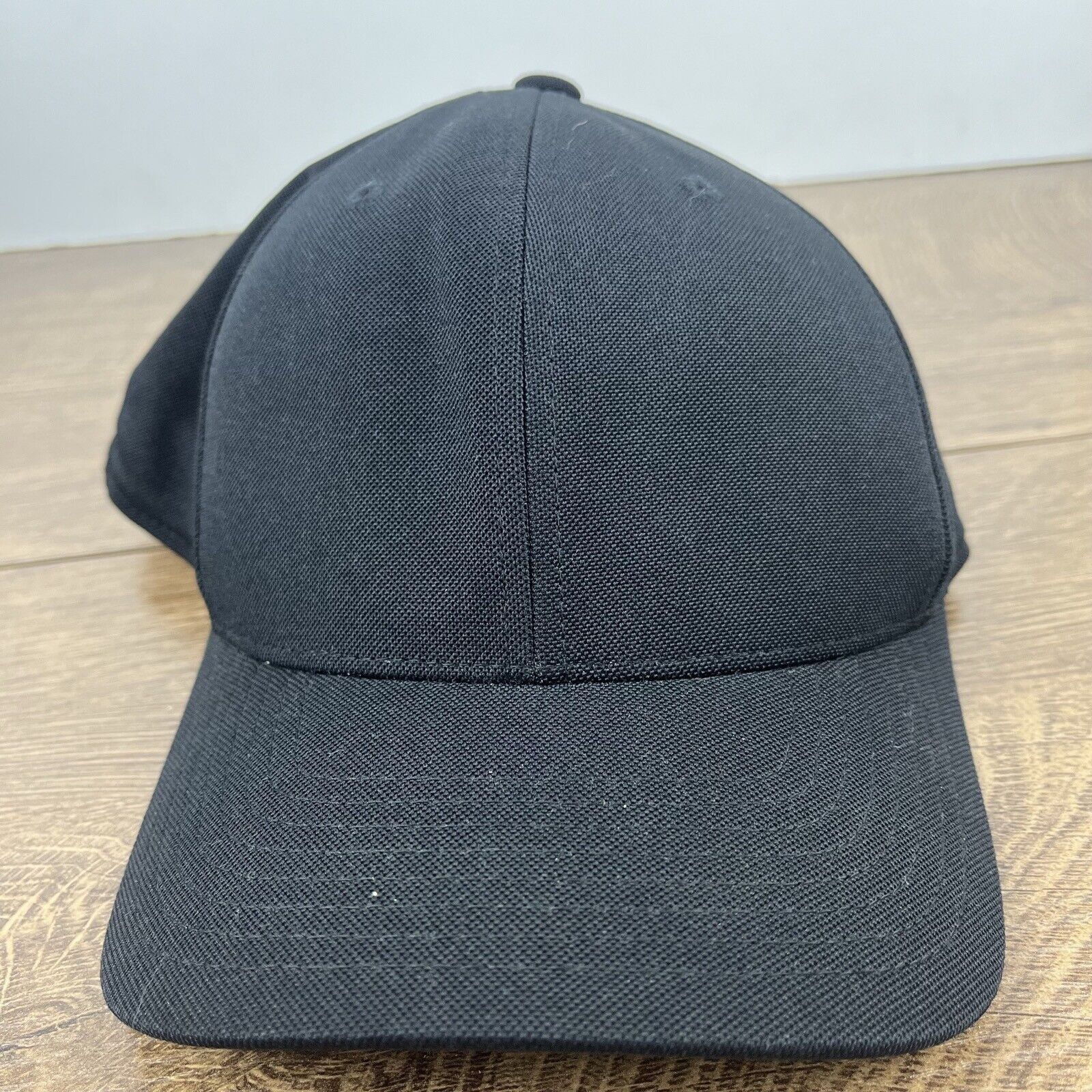 Other Plain Black Baseball Hat Black Cap Hat Adjustable Adult Fit Size ONE SIZE - 4 Thumbnail
