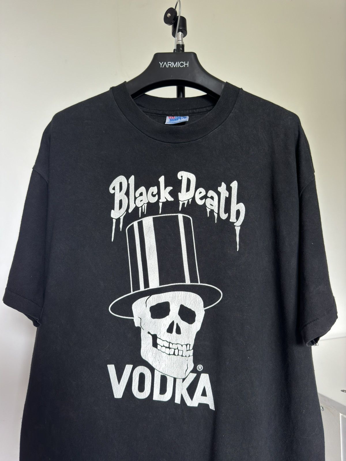 Band Tees Vintage 1992 Black Death Vodka Official Merchandise Tee Size US XL / EU 56 / 4 - 2 Thumbnail