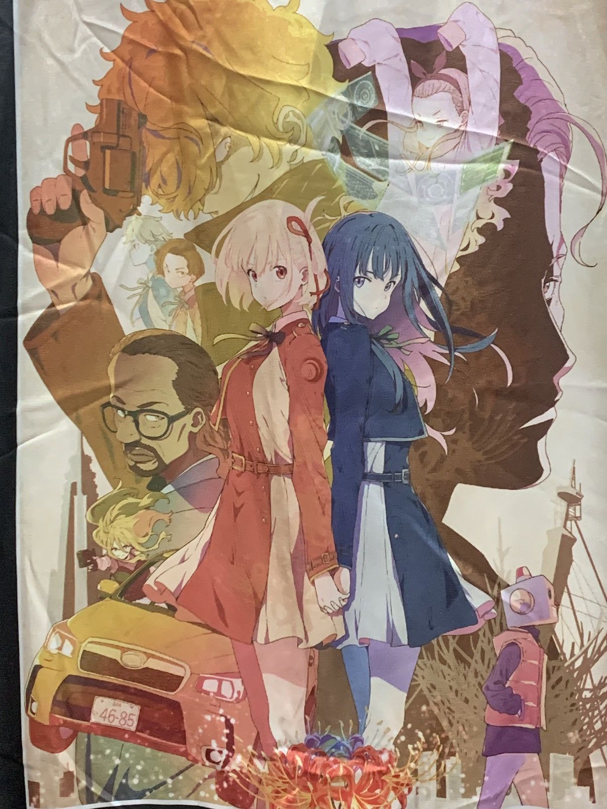 Anime LIMITED EDITION LYCORIS RECOIL SUKAJAN REVERSIBLE JACKET Size US M / EU 48-50 / 2 - 10 Thumbnail