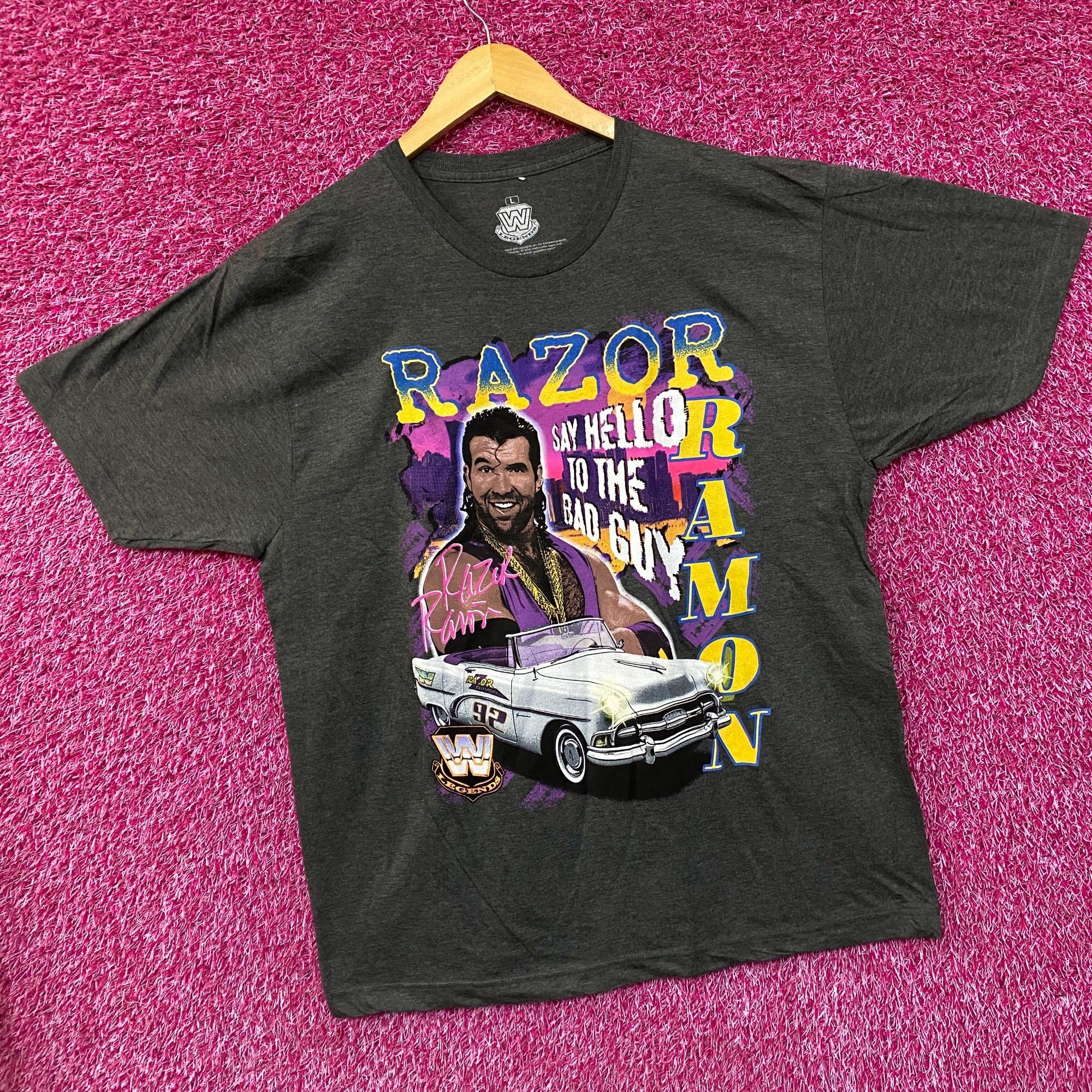 WWE WWE Razor Ramon Say Hello To The Bad Guy T-Shirt Large Size US L / EU 52-54 / 3 - 3 Thumbnail
