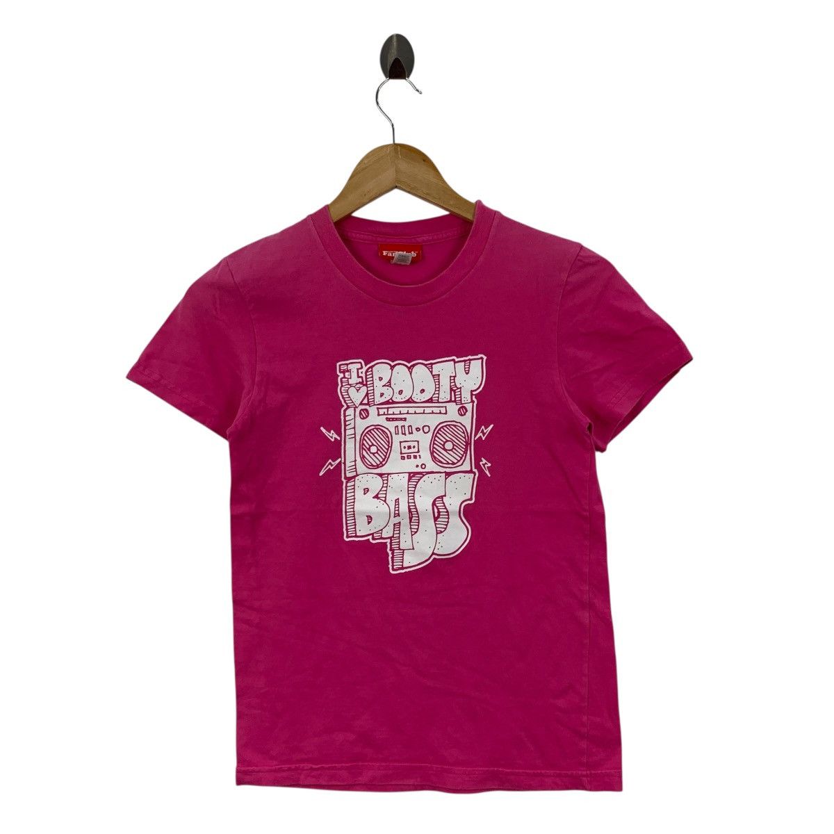 Vintage GLOBITRON FANCLUB BEN B Balvanz I Love Booty Bass Tshirt Size M / US 6-8 / IT 42-44 - 1 Thumbnail