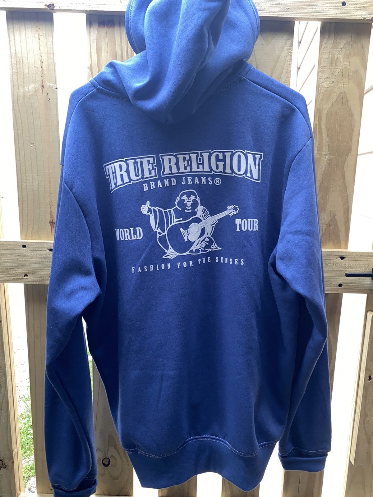 Blue true religion hoodie online