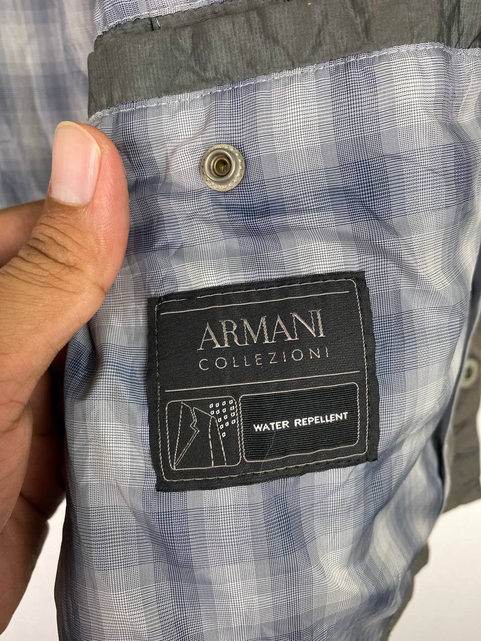 Armani armani collezioni water repellant jacket nice design Size US M / EU 48-50 / 2 - 9 Thumbnail