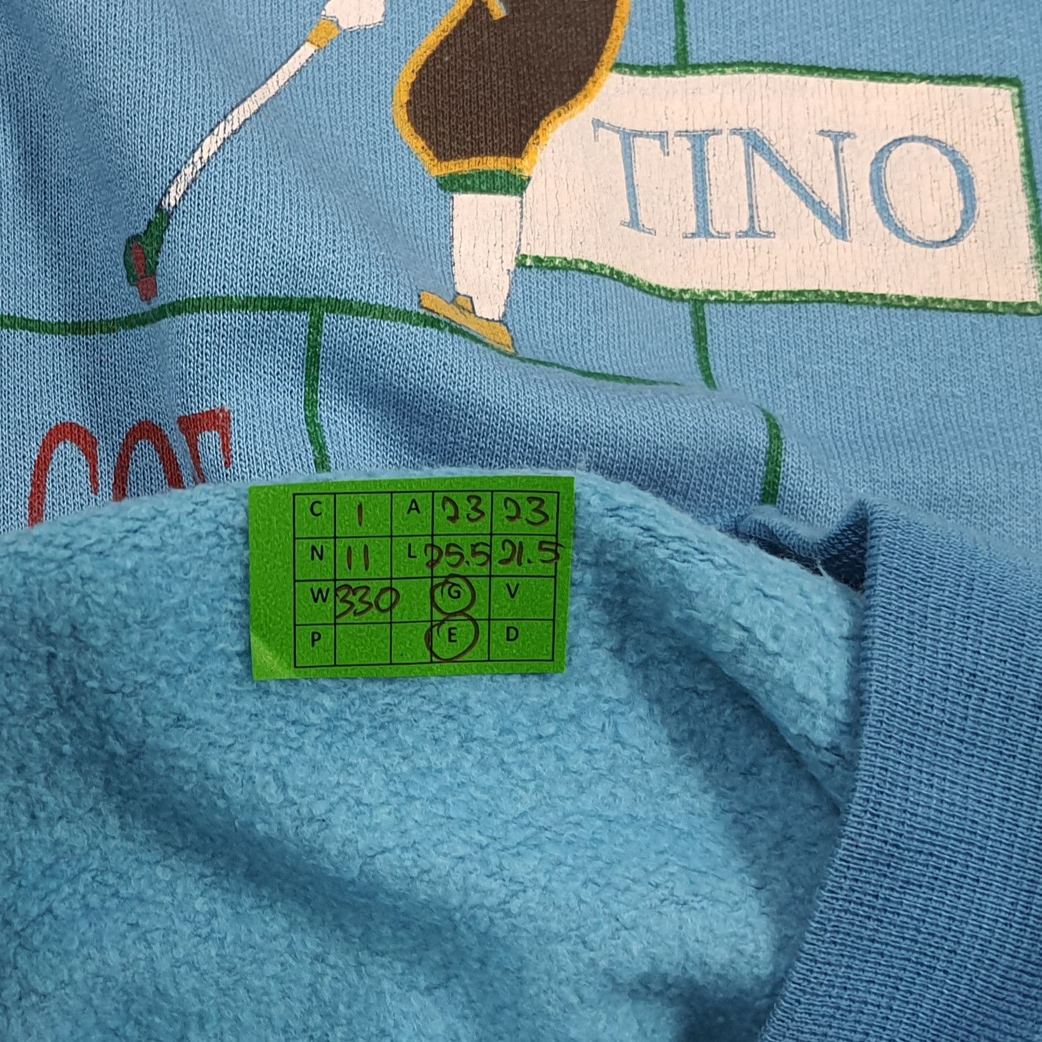 Valentino Vintage Valentino Studio Golf Graphics Sweatshirt E1A11 Size US L / EU 52-54 / 3 - 7 Thumbnail