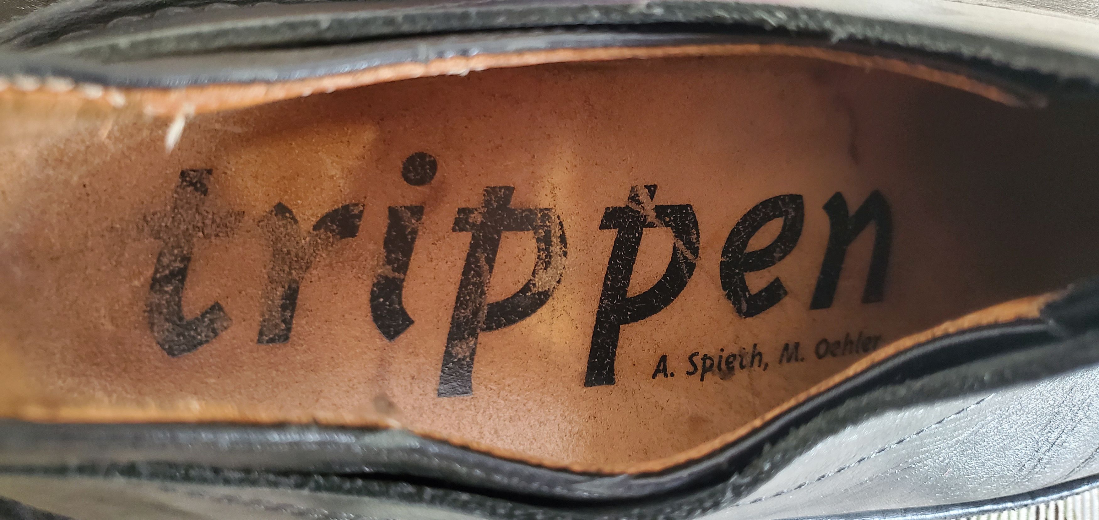 Trippen Trippen Black Slip On Leather Shoes Size US 7.5 / EU 40-41 - 8 Thumbnail