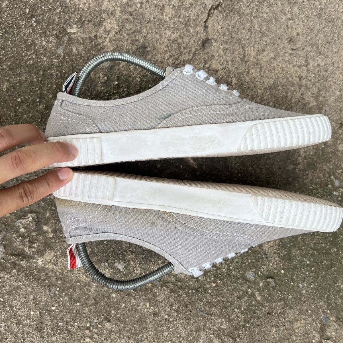 Thom Browne Thom Browne Heritage canvas sneakers Size US 7.5 / EU 40-41 - 8 Thumbnail