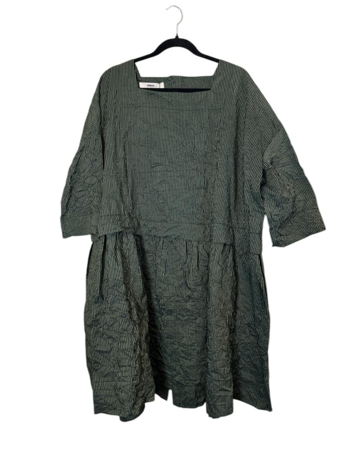 Other Alembika Urban Women’s Forest Green Striped Tunic Dress sz M Size M / US 6-8 / IT 42-44 - 1 Thumbnail