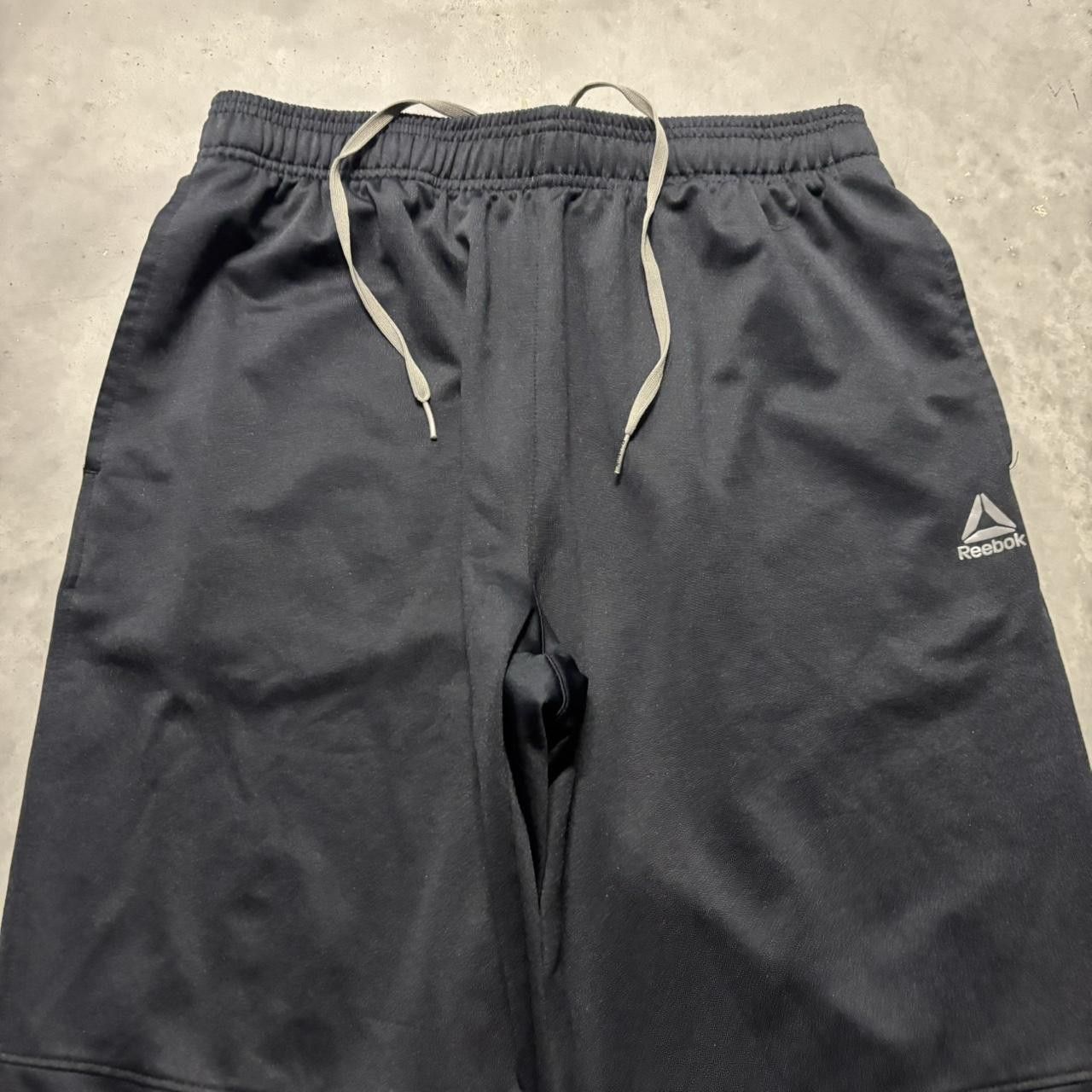 Japanese Brand × Vintage Crazy Vintage Y2K/2000s Black Essential Track Pants! Size US 30 / EU 46 - 4 Thumbnail