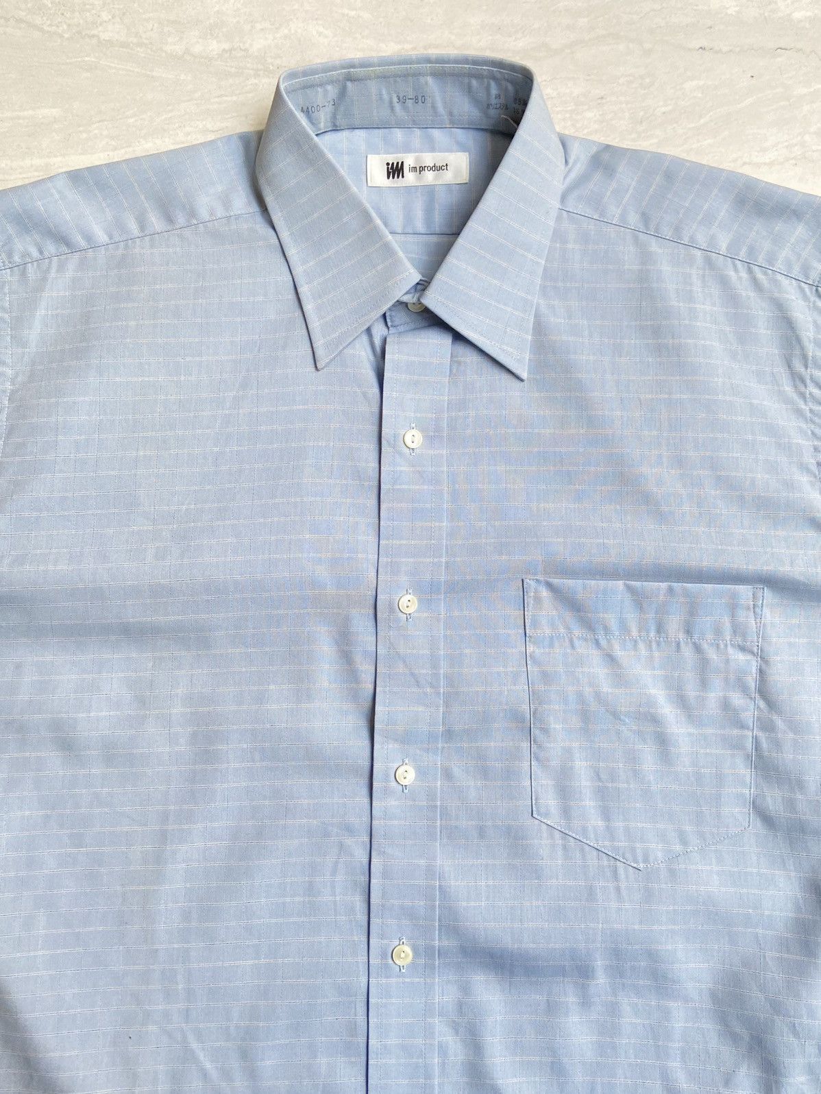 Issey Miyake IM PRODUCT Issey Miyake Striped Shirt Size US L / EU 52-54 / 3 - 4 Thumbnail
