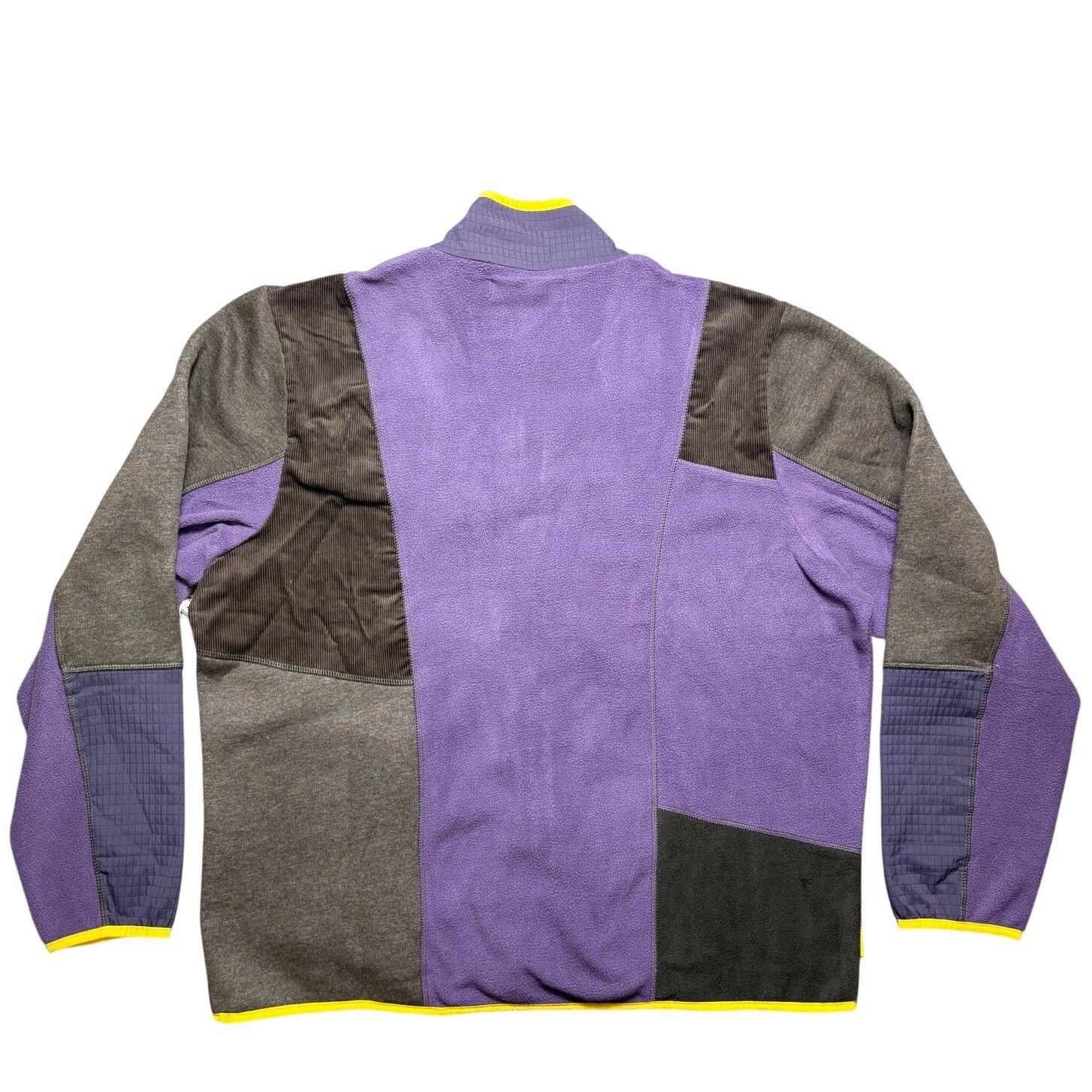 Round Two NWT Round Two Size XL Purple & Brown Zip Down Fleece Jacket Size US XL / EU 56 / 4 - 2 Thumbnail