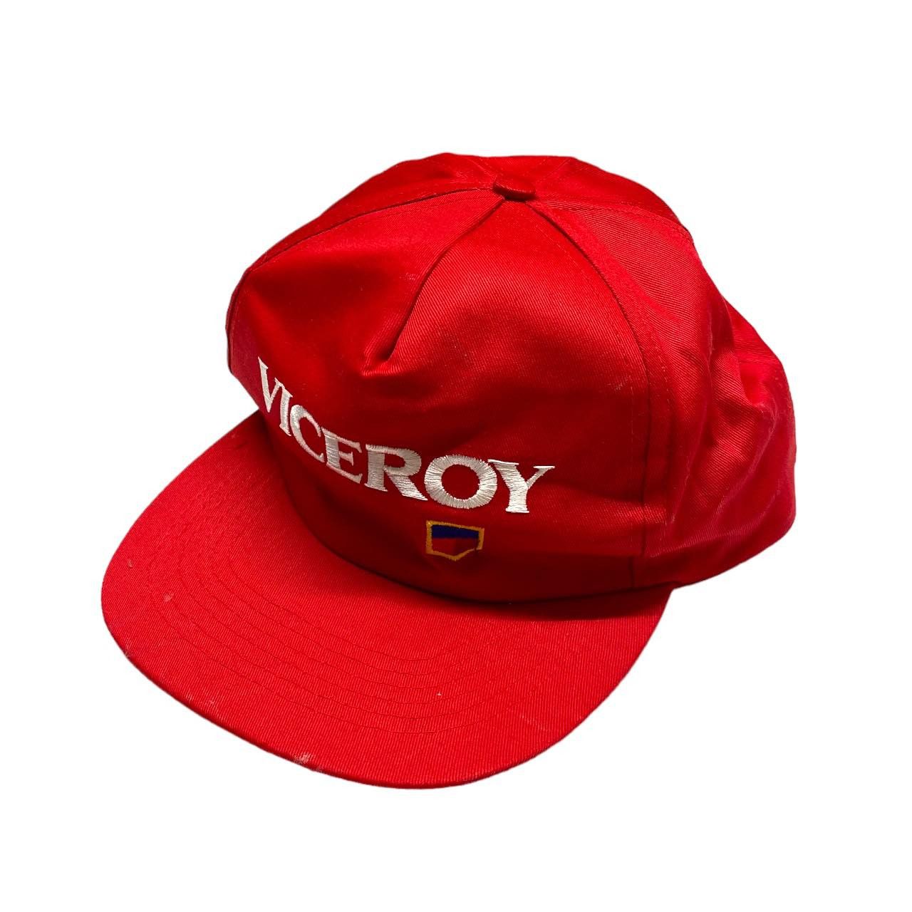 viceroy cigarettes hat Vintage Vintage Viceroy Cigarettes Red Snap Back Trucker Hat Cap