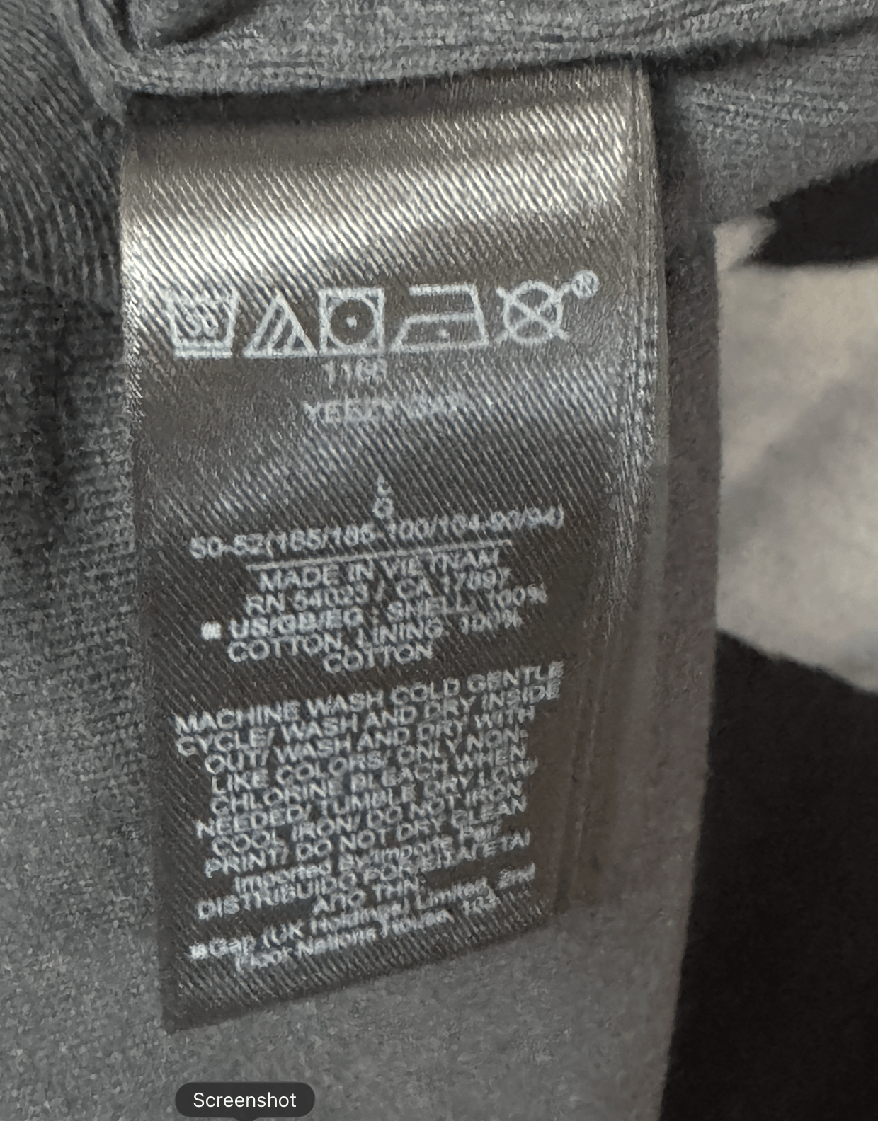 Balenciaga × Gap × Yeezy NIB Yeezy GAP 78 Crop Dove sz L Size US L / EU 52-54 / 3 - 5 Thumbnail