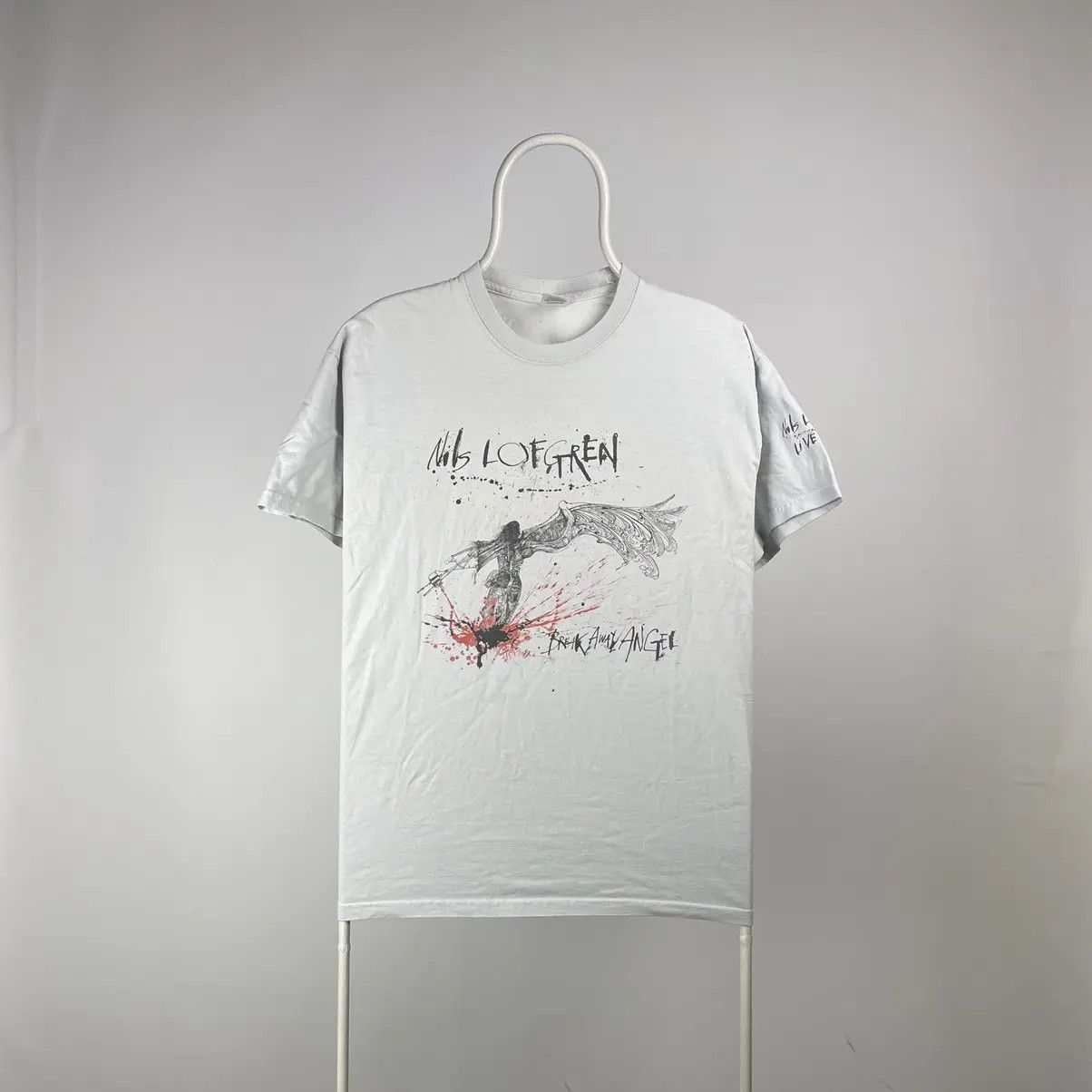 Band Tees Nils Lofgren T-shirt album breakaway angel rock size Large Size US L / EU 52-54 / 3 - 1 Thumbnail