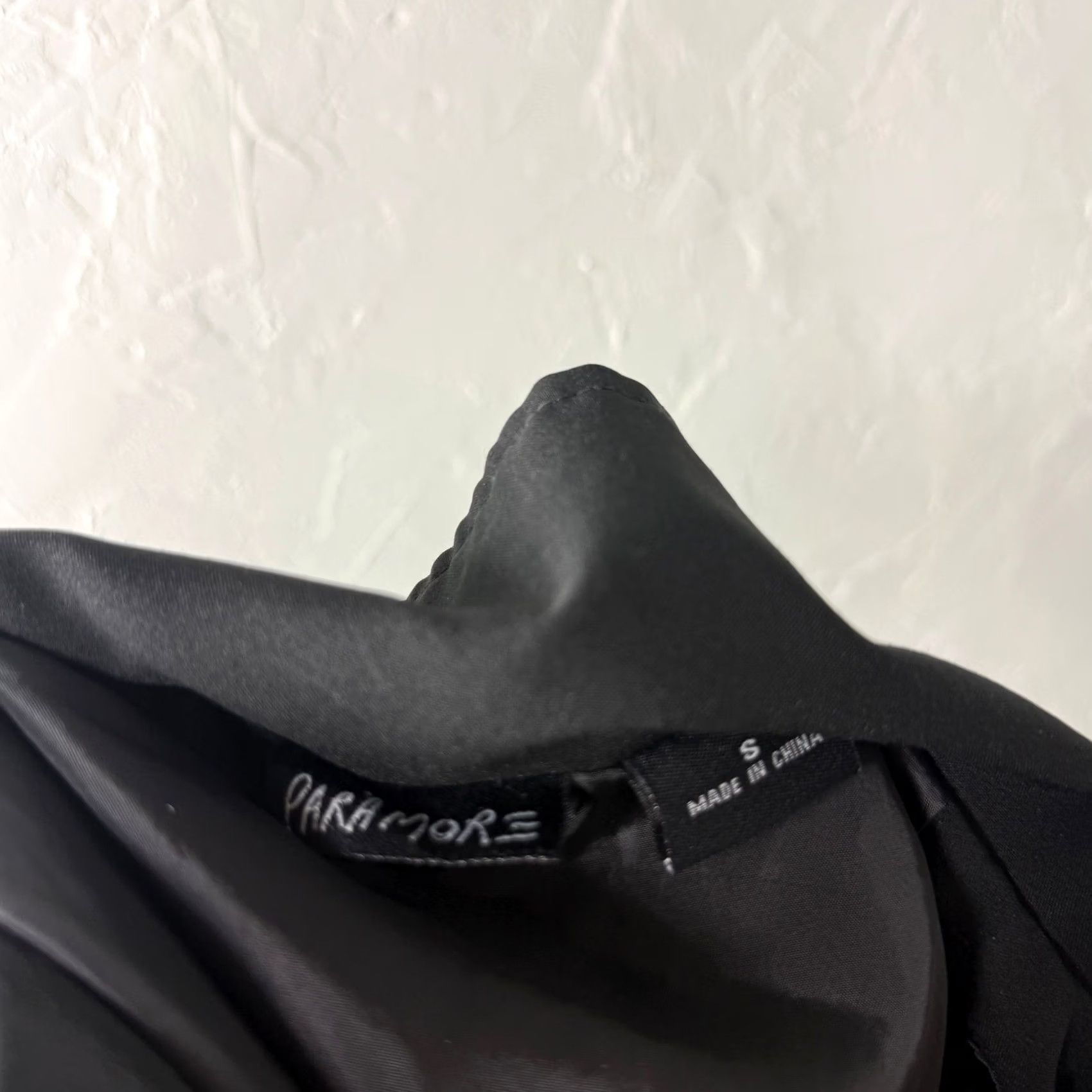 Vintage Paramore Still into You Jacket, Women's Small, Black, Snap Closure, Lined, Polyester, Travel, Vintage No, Modern Basic Coat Size S / US 4 / IT 40 - 6 Thumbnail
