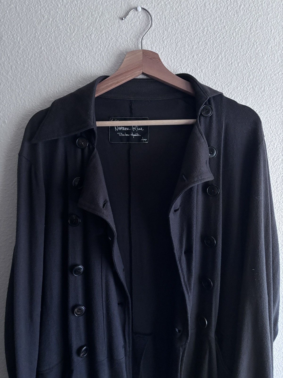 Number (N)ine SS/08 Number (N)ine Cashmere Trench Coat Size US L / EU 52-54 / 3 - 5 Thumbnail
