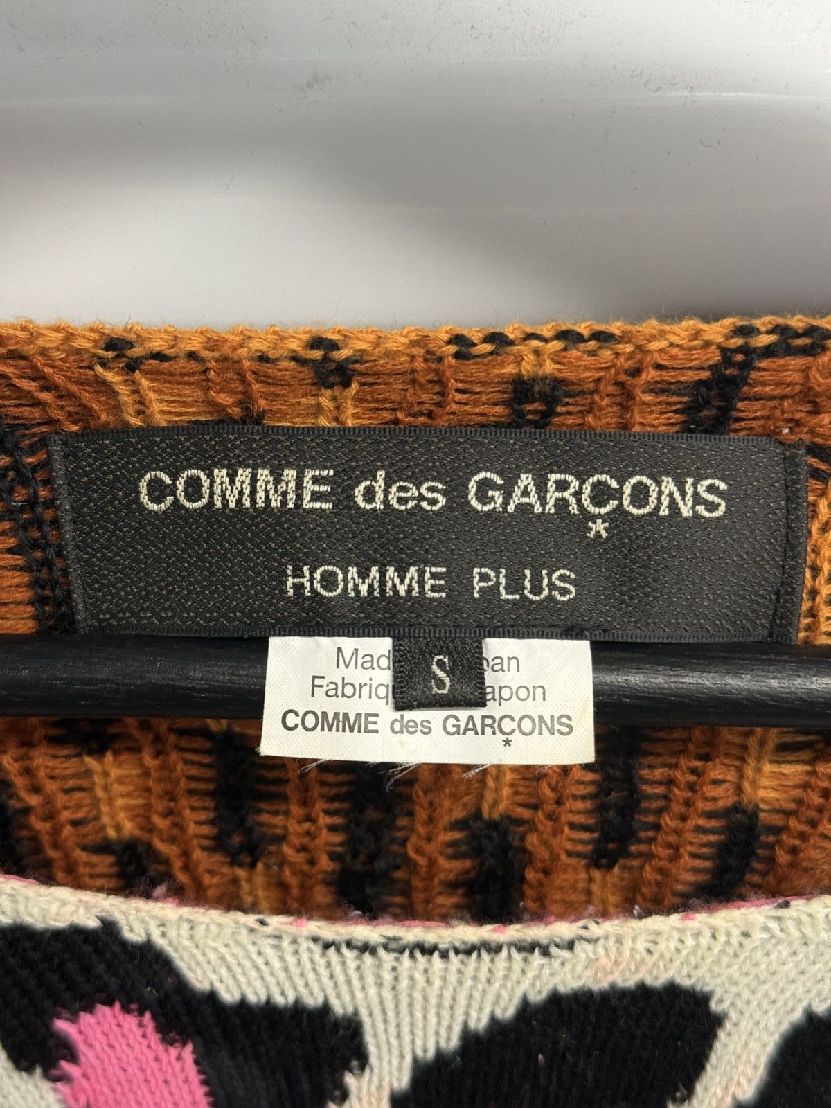Comme des Garcons AD2017 Comme Des Garcons Leopard Sweater Size US S / EU 44-46 / 1 - 5 Thumbnail