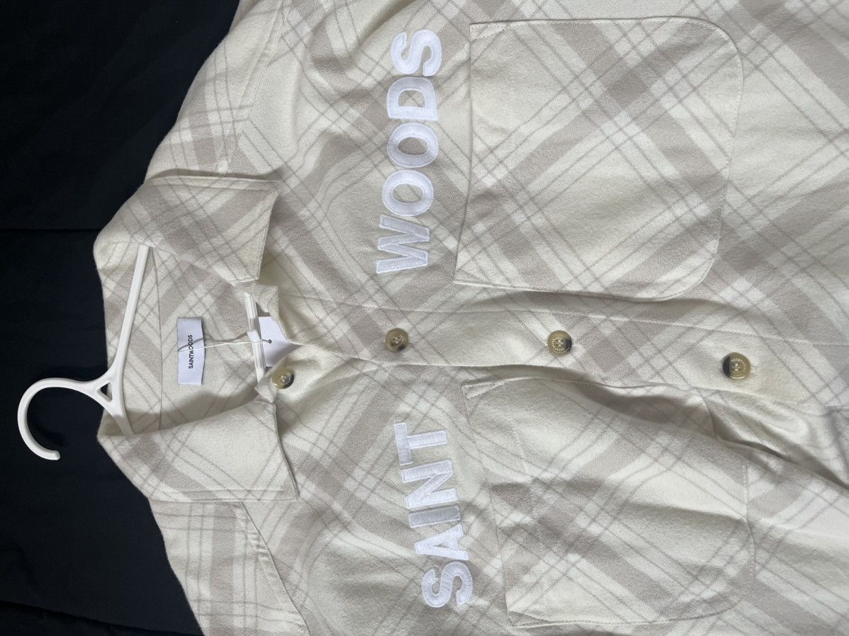 Saintwoods Saintwoods Off-White Unlined | Shirt Size: XL | Orig: $420 Size US XL / EU 56 / 4 - 9 Thumbnail