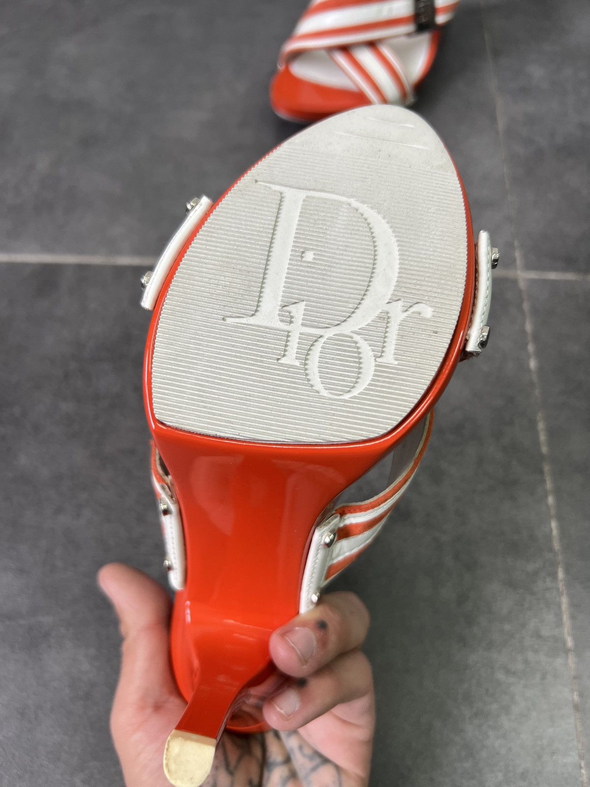 Dior Archive Dior logo Galliano CD couchette y2k heels Size US 7 / IT 37 - 7 Thumbnail