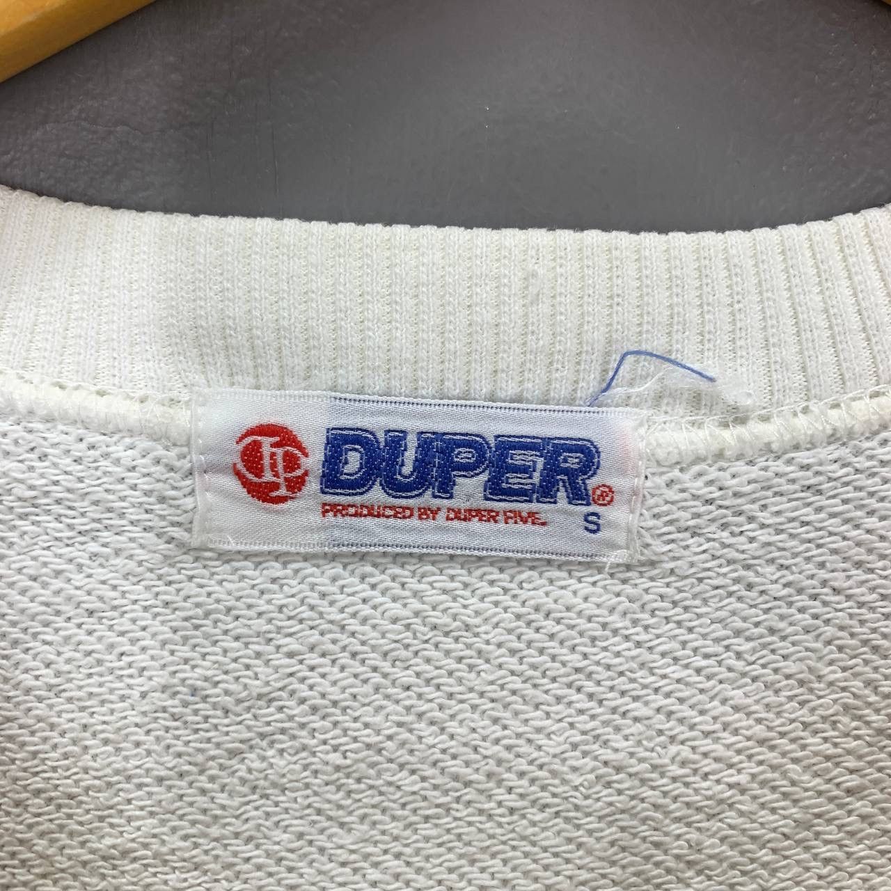 Japanese Brand × Vintage 90s Vintage DUPER FIVE Free Throw Sweatshirt #2481/AN Size US S / EU 44-46 / 1 - 10 Thumbnail