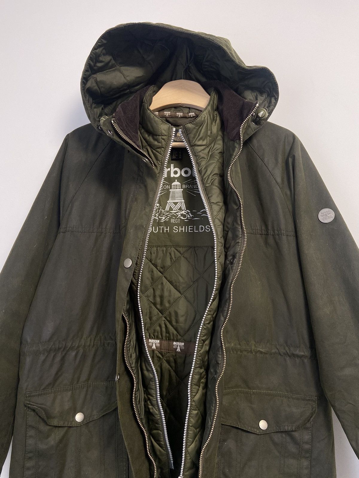 Barbour Barbour Mablethorpe Wax Jacket Green Size L / US 10 / IT 46 - 13 Thumbnail