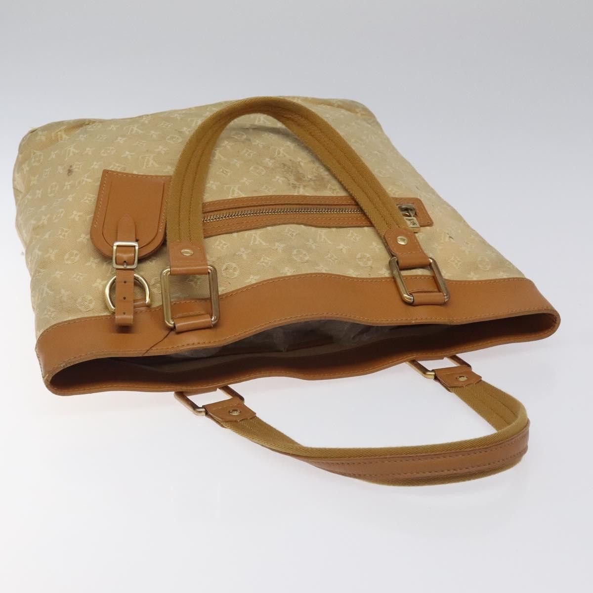 Louis Vuitton LOUIS VUITTON Monogram Mini Lucille GM Tote Bag Beige M92683 Size ONE SIZE - 6 Thumbnail