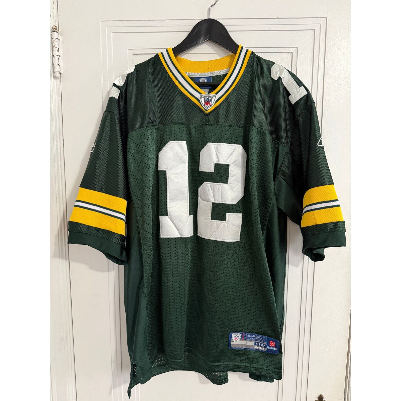 Reebok Aaron Rodgers Green Bay Packers Jersey Men's Size 52 (XL) Size US XL / EU 56 / 4 - 2 Thumbnail