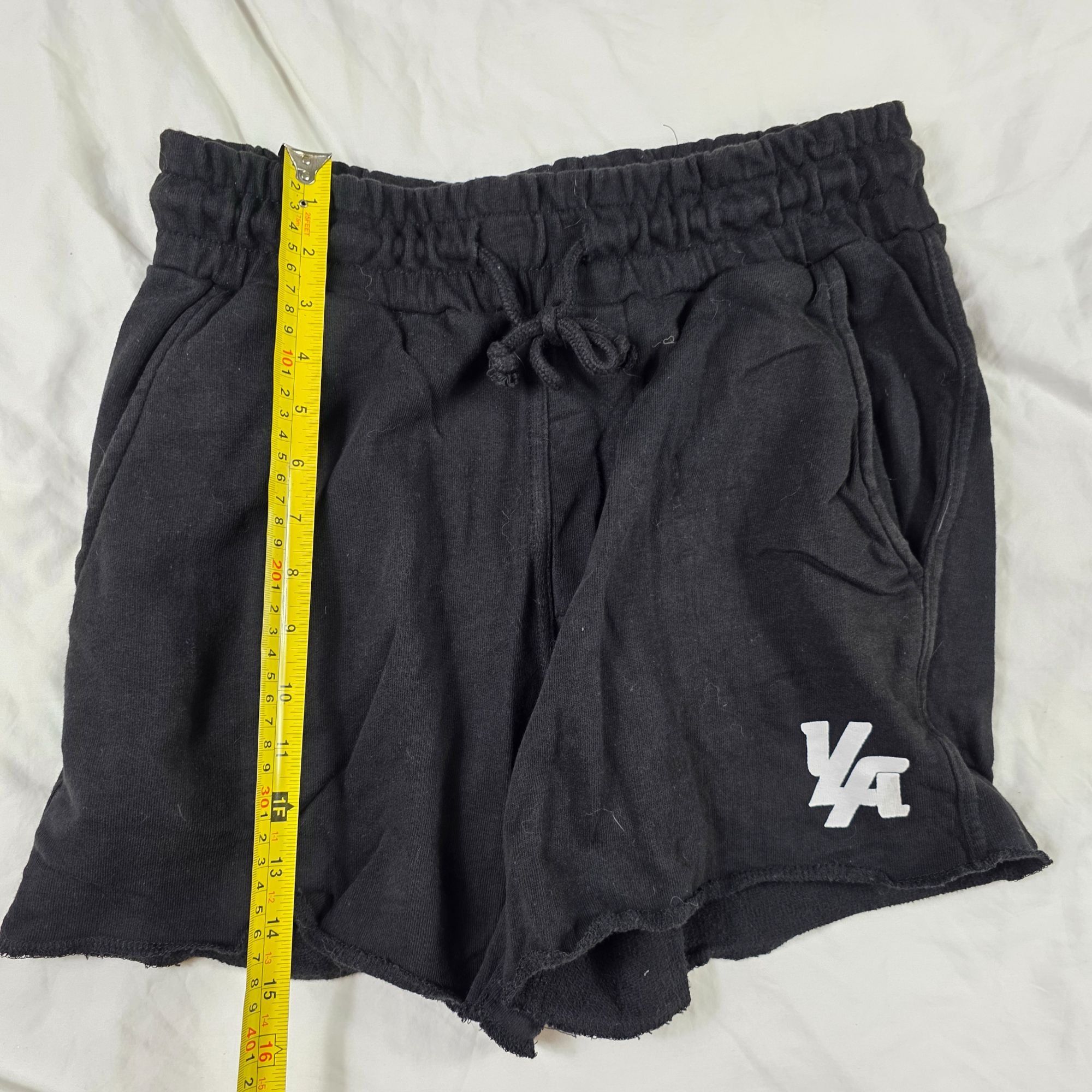 YoungLA YoungLA Womens Large Black Athletic Shorts Comfort Fit Casua Size 28" / US 6 / IT 42 - 10 Thumbnail