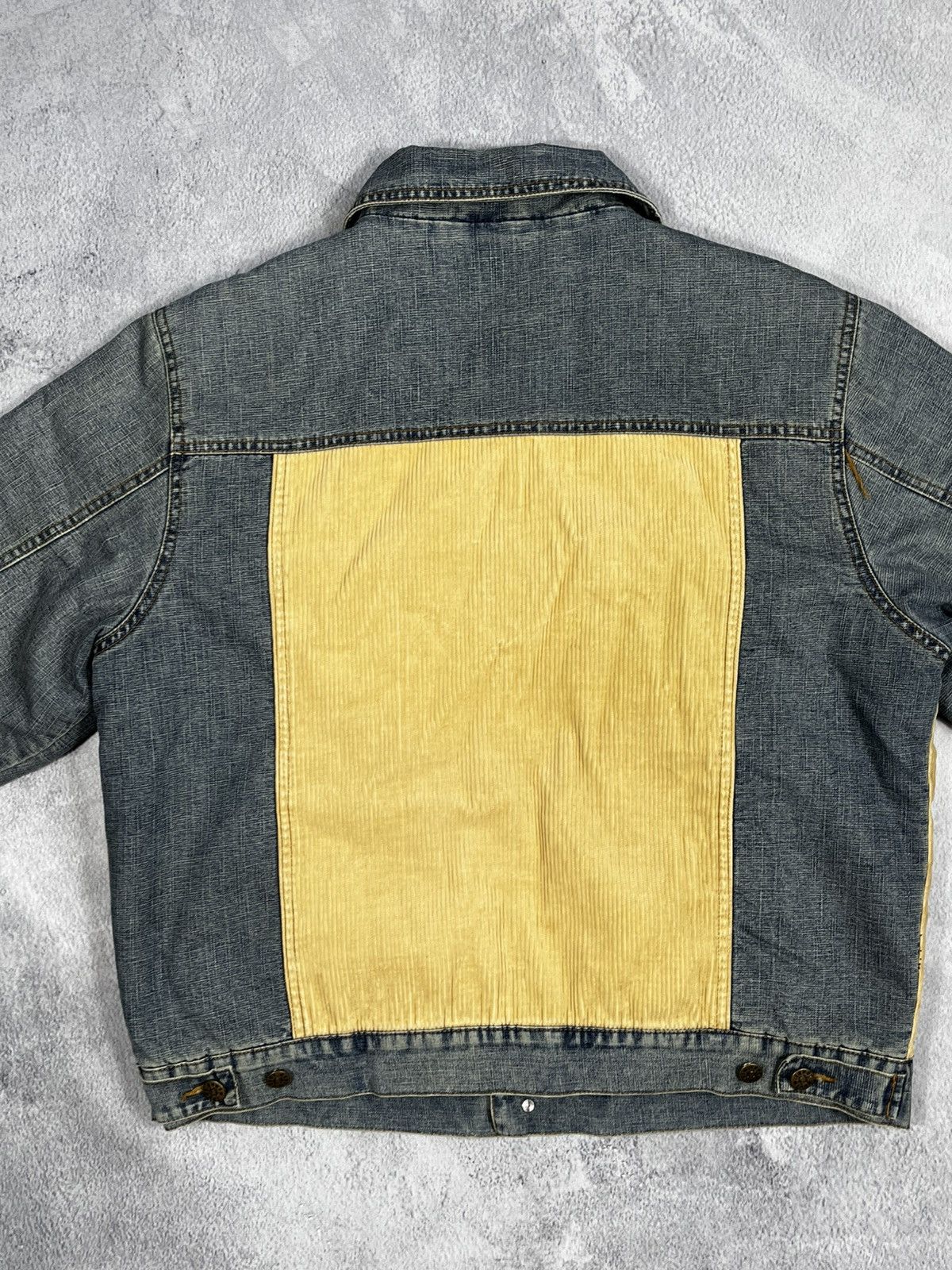 Vintage Vintage Y2K Denim/Corduroy jacket streetwear 00s style M Size US M / EU 48-50 / 2 - 8 Thumbnail