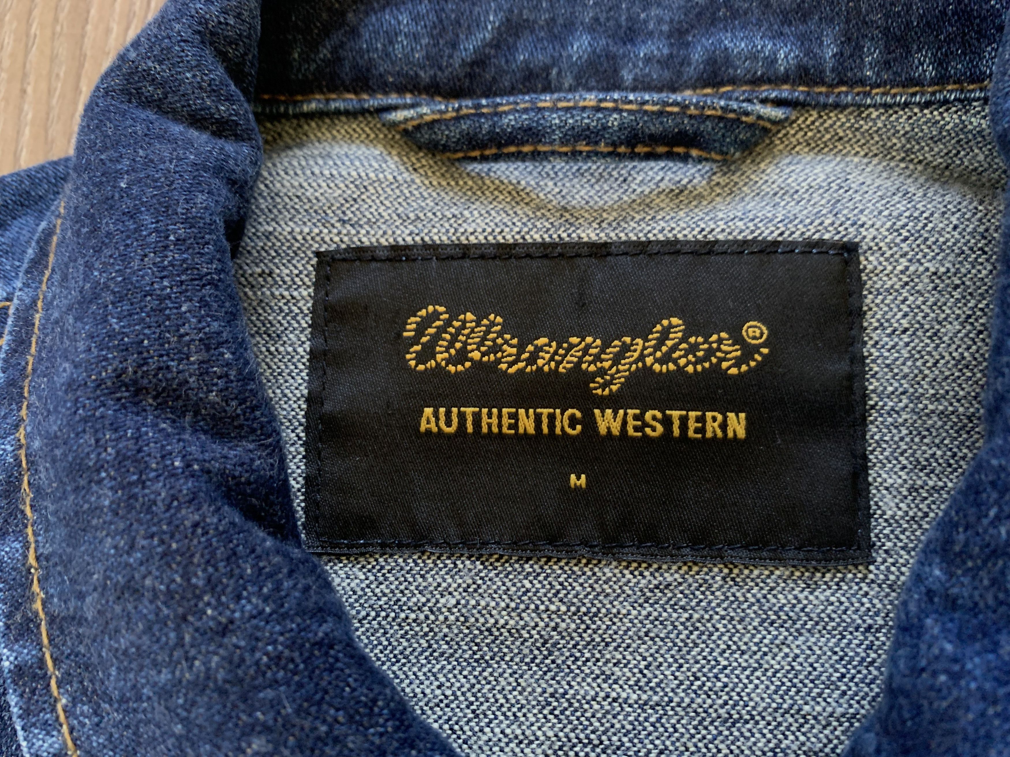 Wrangler Wrangler Blue Authentic Western Denim Jacket Size US M / EU 48-50 / 2 - 6 Thumbnail