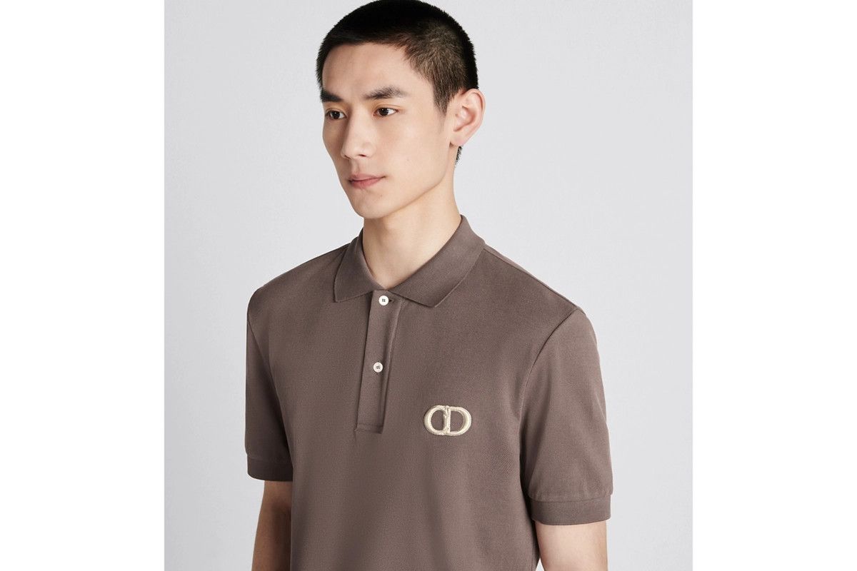 Dior o1bcso1str1124 CD Icon Polo Shirt in Brown Size US XS / EU 42 / 0 - 7 Thumbnail