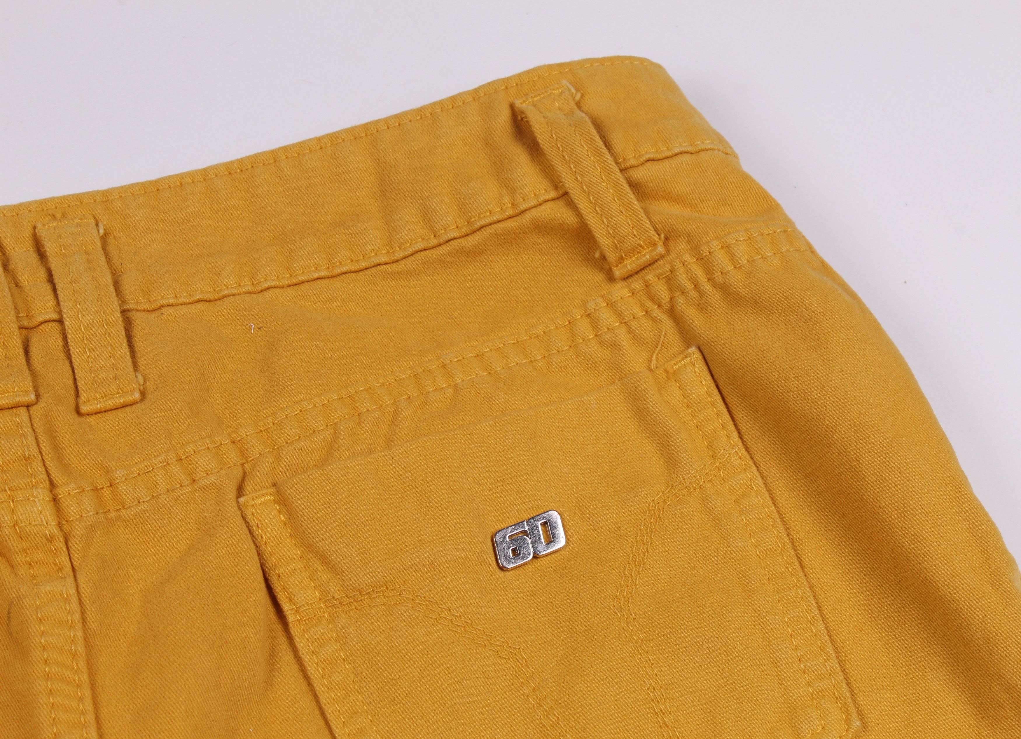 Miss Sixty Vintage Miss Sixty Y2K Yellow Sexy Mini Skirt Size 32" / US 10 / IT 46 - 6 Thumbnail
