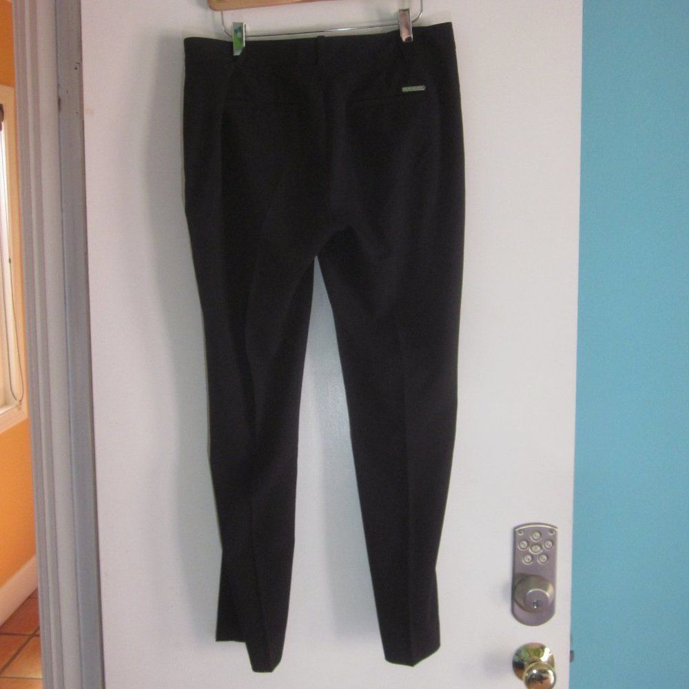 Michael Kors Michael Kors Black Pants Womens Size 8 Slim Trousers Size 28" / US 6 / IT 42 - 4 Thumbnail