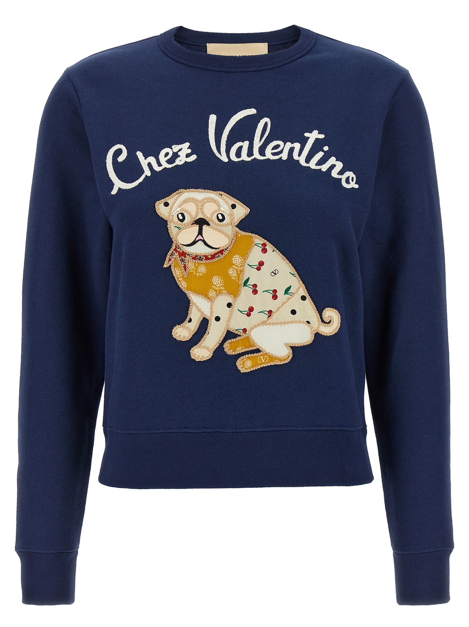 Valentino Valentino Garavani 'Chez Valentino' Sweatshirt Size M / US 6-8 / IT 42-44 - 1 Thumbnail