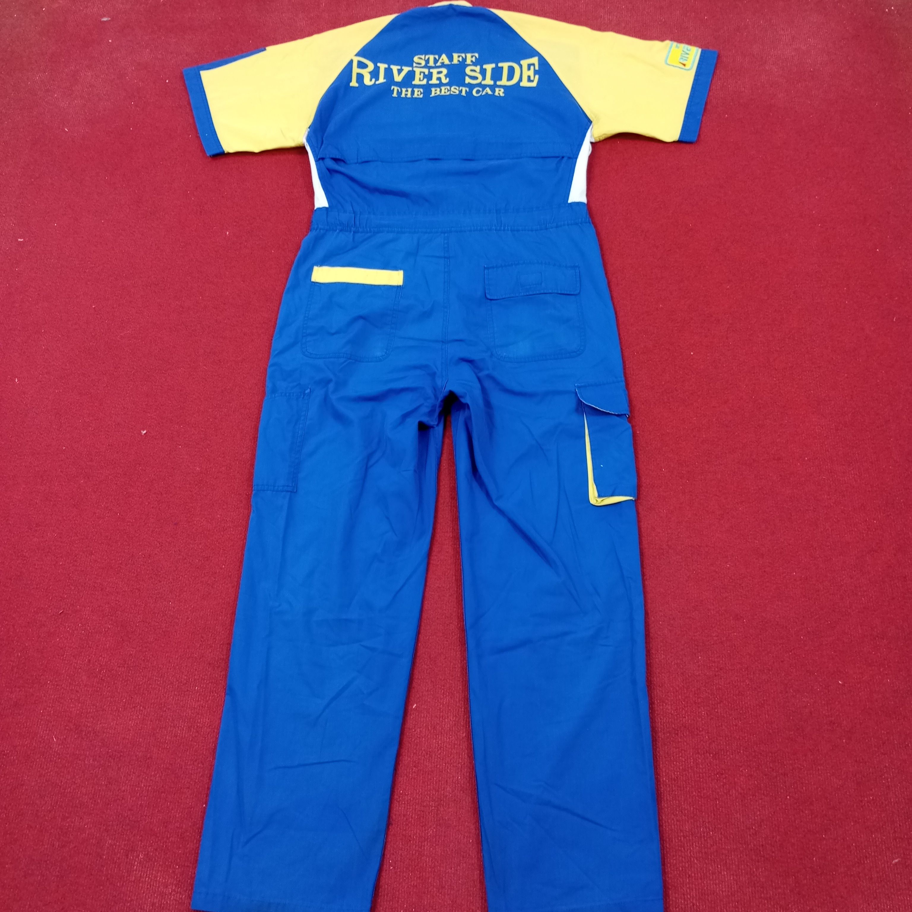Vintage River Side Staff The Best Car Workwear Coverall Jacket Size US M / EU 48-50 / 2 - 1 Thumbnail