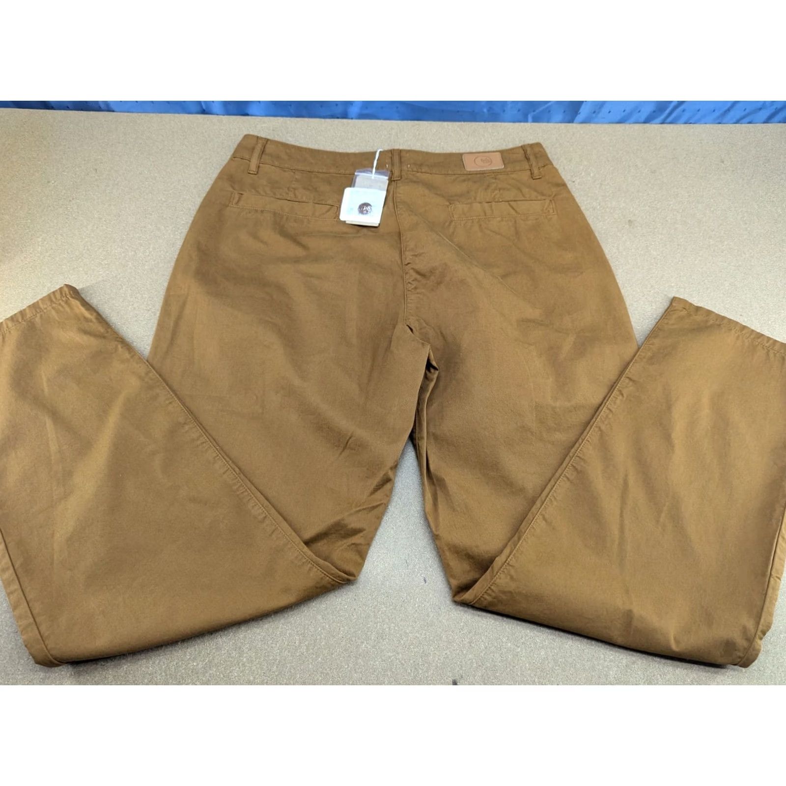 Vintage Des Petits Hauts Beige Chino Pants Sz 3 W31 L27.5 Beige Khaki Straight Womens Pants Size 24" / US 00 / IT 34 - 2 Thumbnail