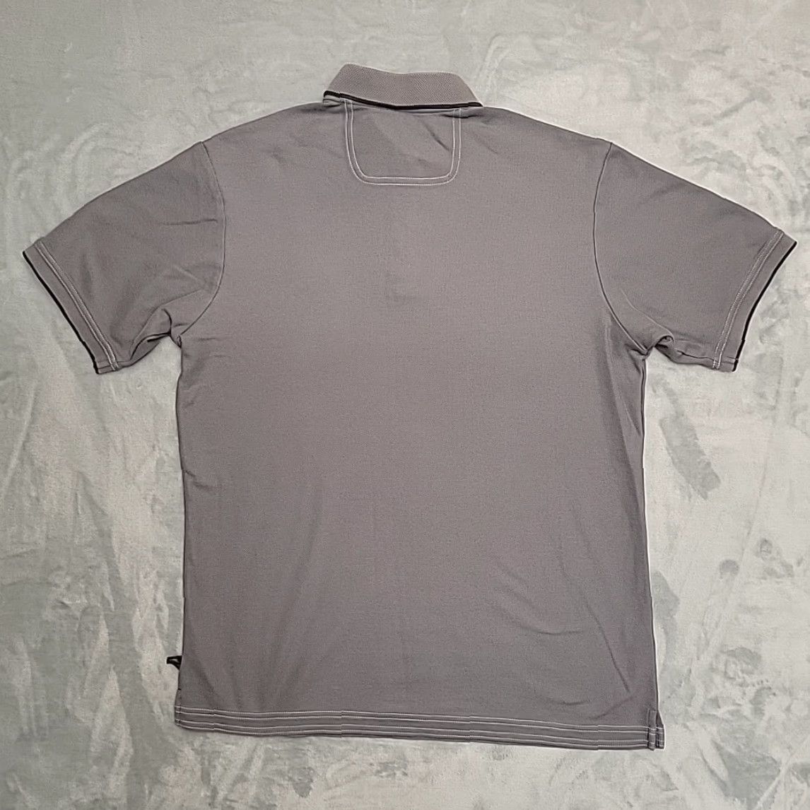 Tommy Bahama Tommy Bahama Polo Shirt Mens M Gray Textured Supima Cotton Classic Golf Casual Size US M / EU 48-50 / 2 - 6 Thumbnail