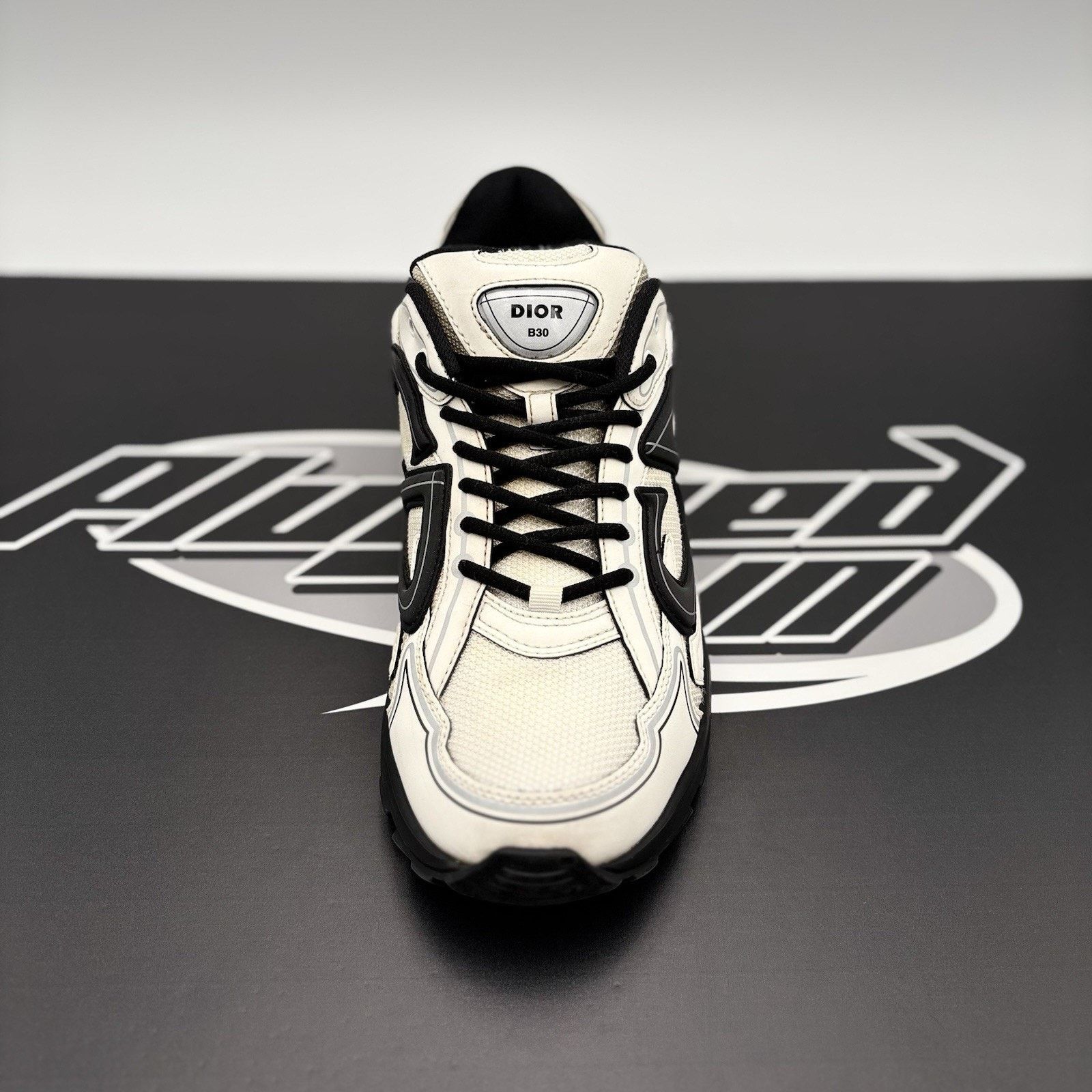 Dior Dior B30 ' White, Black ' | GOOD CONDITION! Size US 11 / EU 44 - 14 Thumbnail