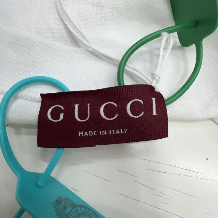 Gucci Gucci Gucci Lido Logo Print Short Sleeve T-Shirt -2506 Size US L / EU 52-54 / 3 - 2 Thumbnail