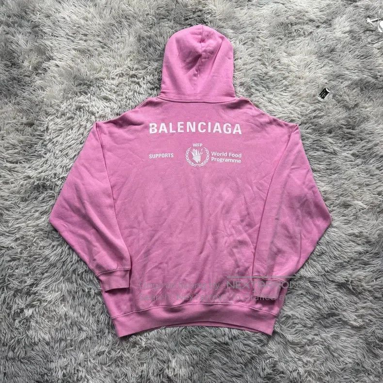 Balenciaga Balenciaga Wheat Pattern Hoodie Sweatshirt Size US L / EU 52-54 / 3 - 2 Thumbnail