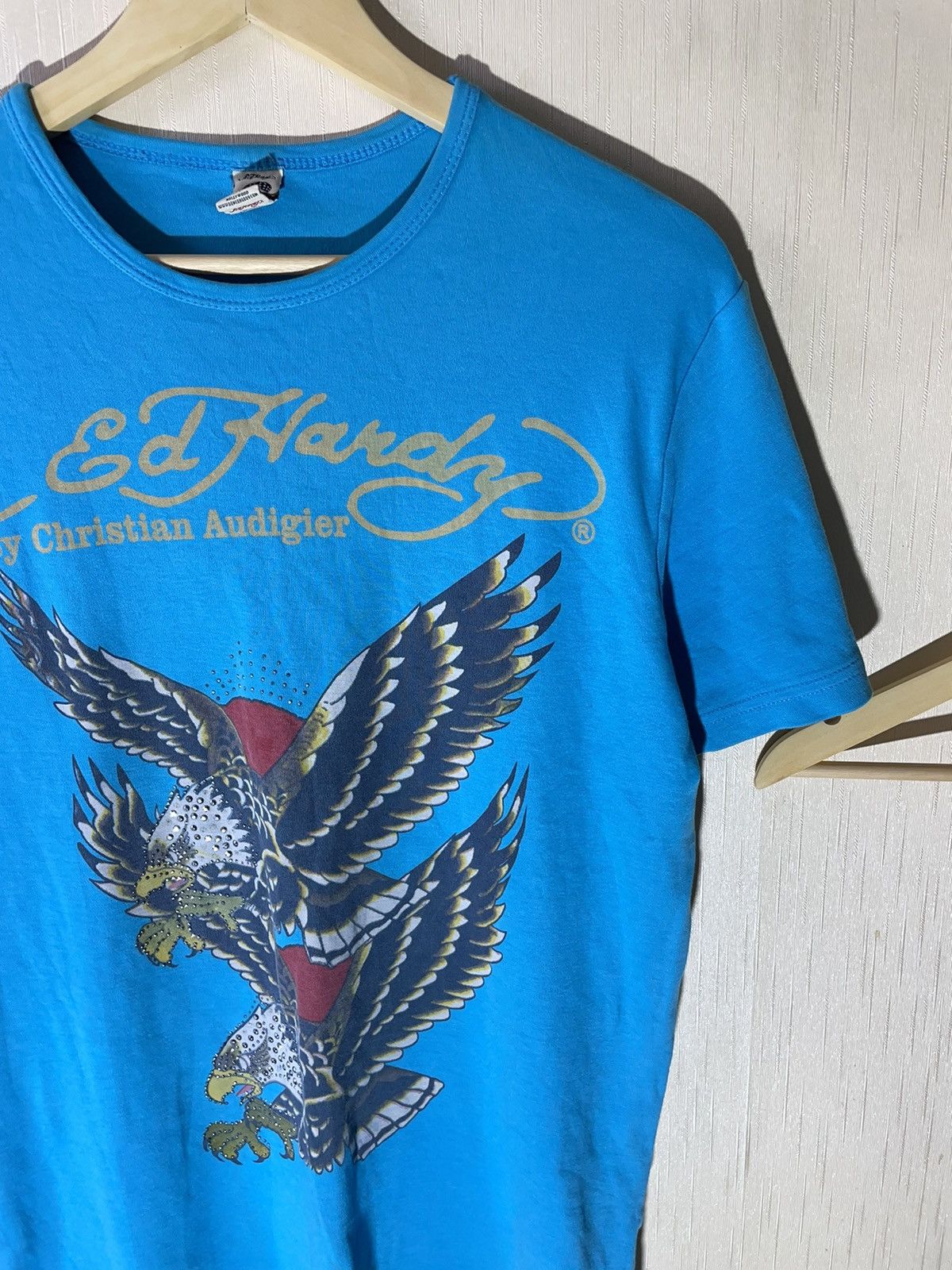 Ed Hardy × Vintage Ed Hardy vintage streetwear T shirt Size US L / EU 52-54 / 3 - 3 Thumbnail