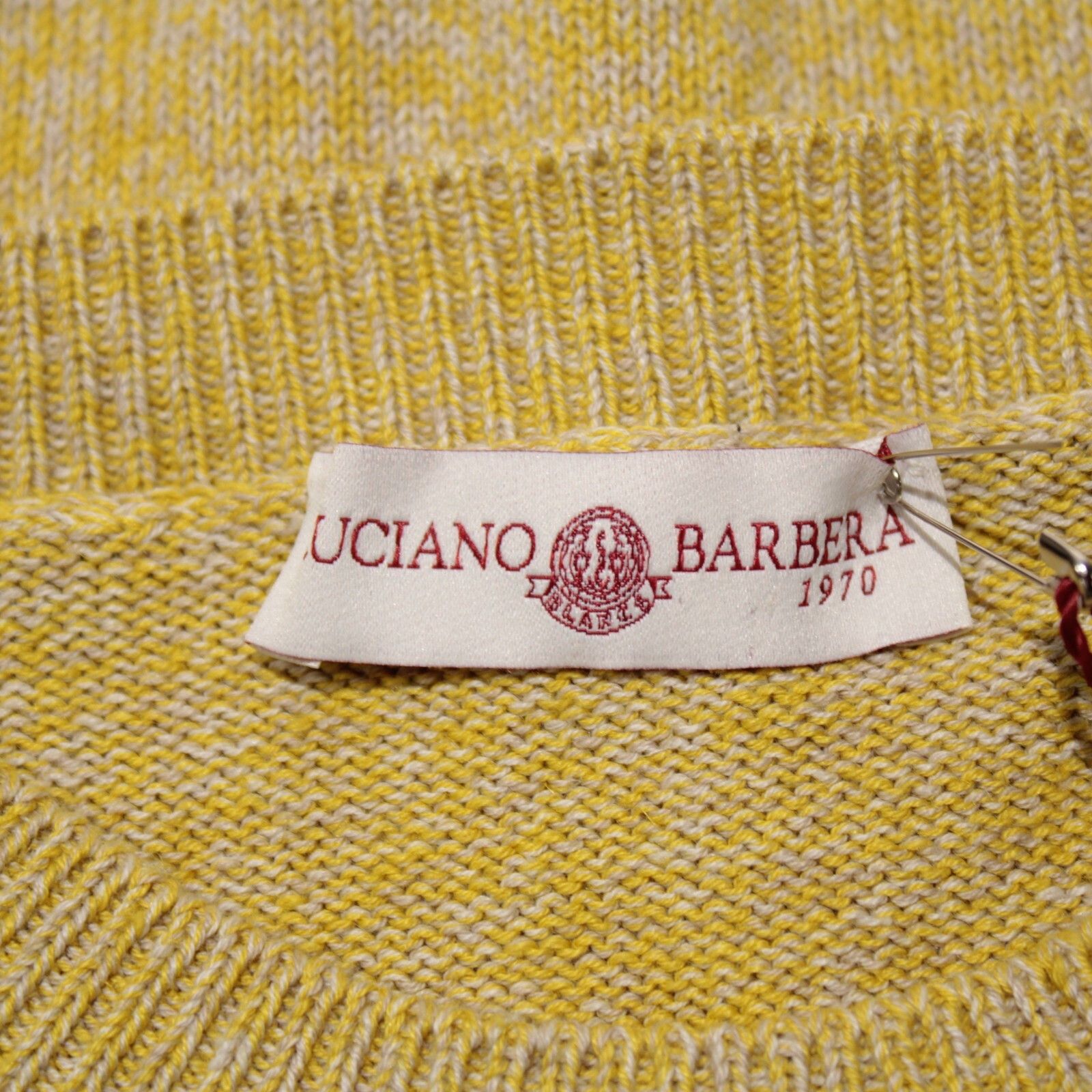 Luciano Barbera Luciano Barbera Sweater Size US M in Yellow Size US M / EU 48-50 / 2 - 3 Thumbnail