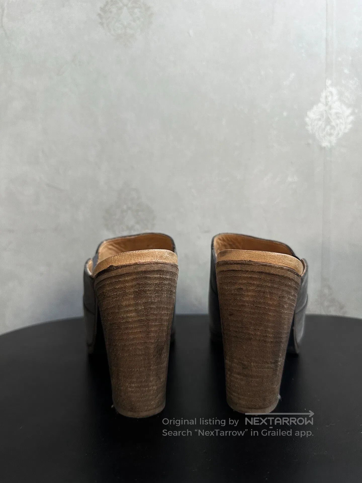 Maison Margiela Maison Margiela mm6 toe-revealing suede high heels| Size US 7.5 / IT 37.5 - 3 Thumbnail