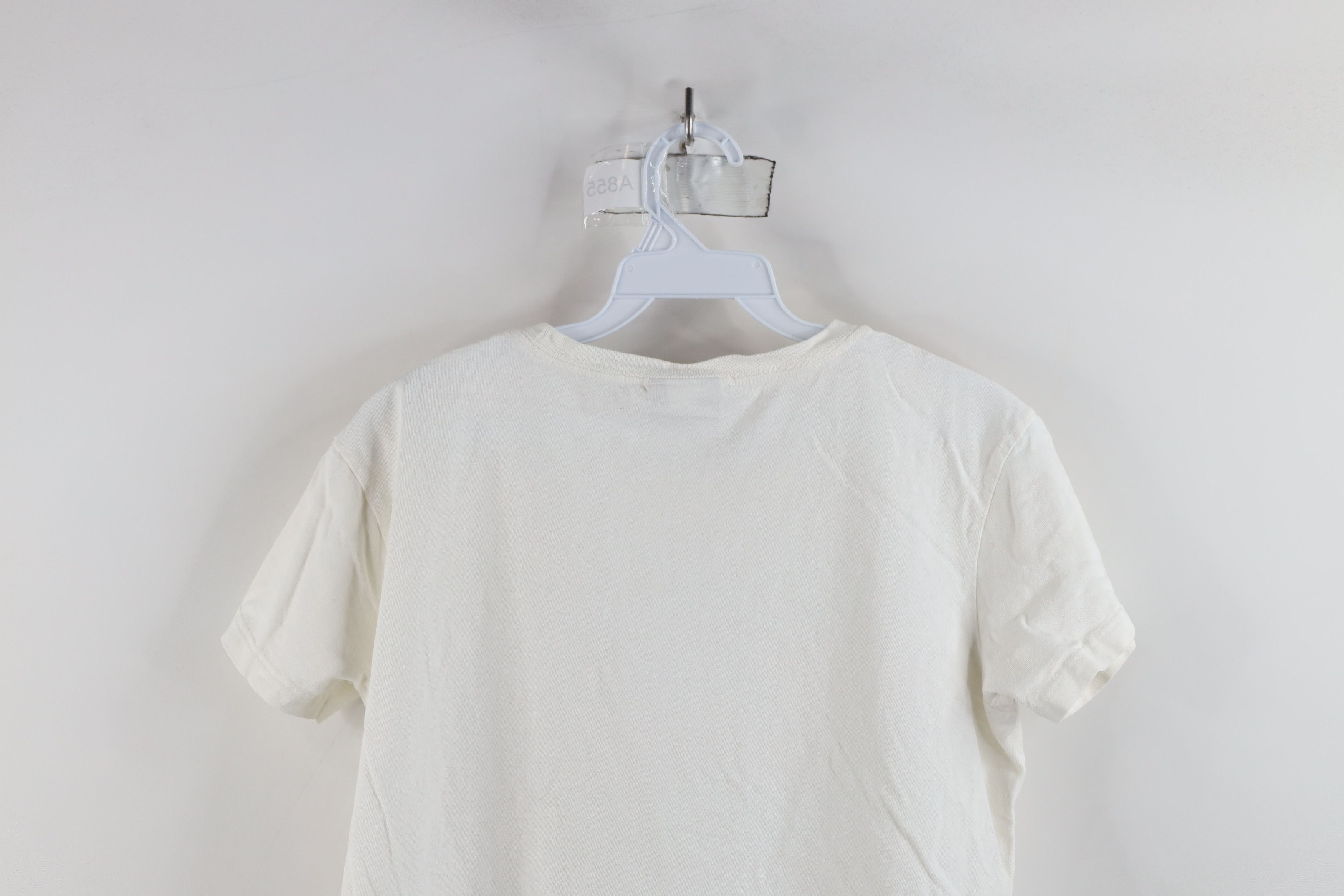 Nike × Vintage Vintage 90s Y2K Nike Scott Center Swoosh T-Shirt White Size S / US 4 / IT 40 - 14 Thumbnail