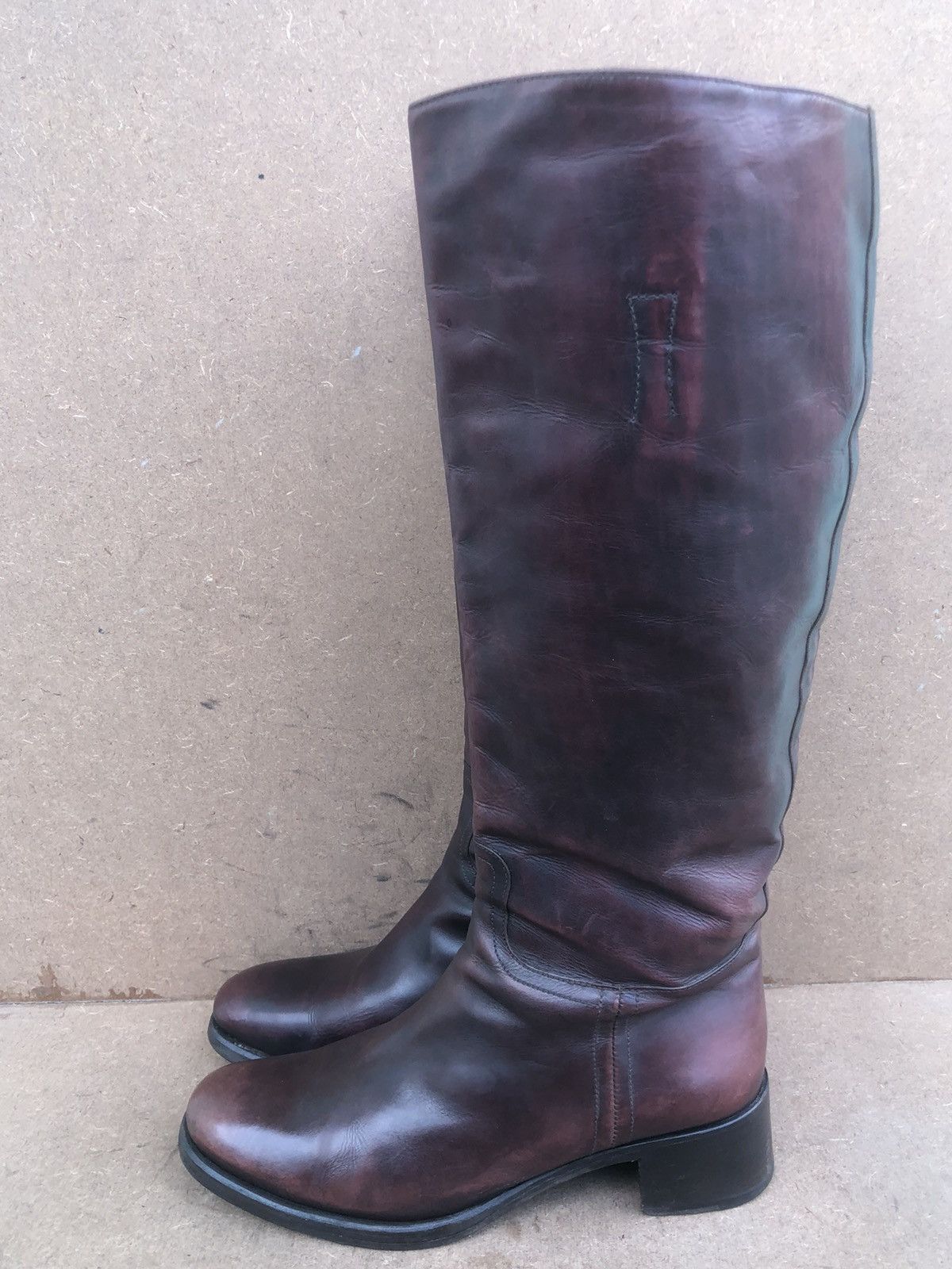 Prada Prada Brown Calfskin Leather Women’s Boots Size 38 Size US 8 / IT 38 - 4 Thumbnail